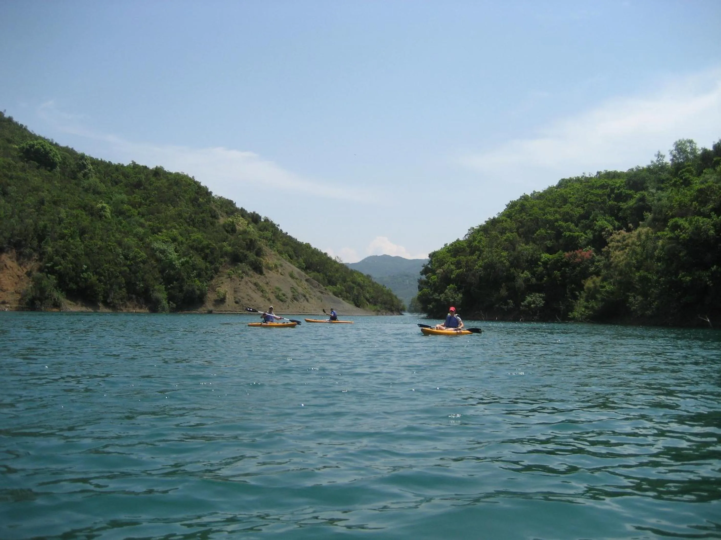 Canoeing in Xenonas Kypseli