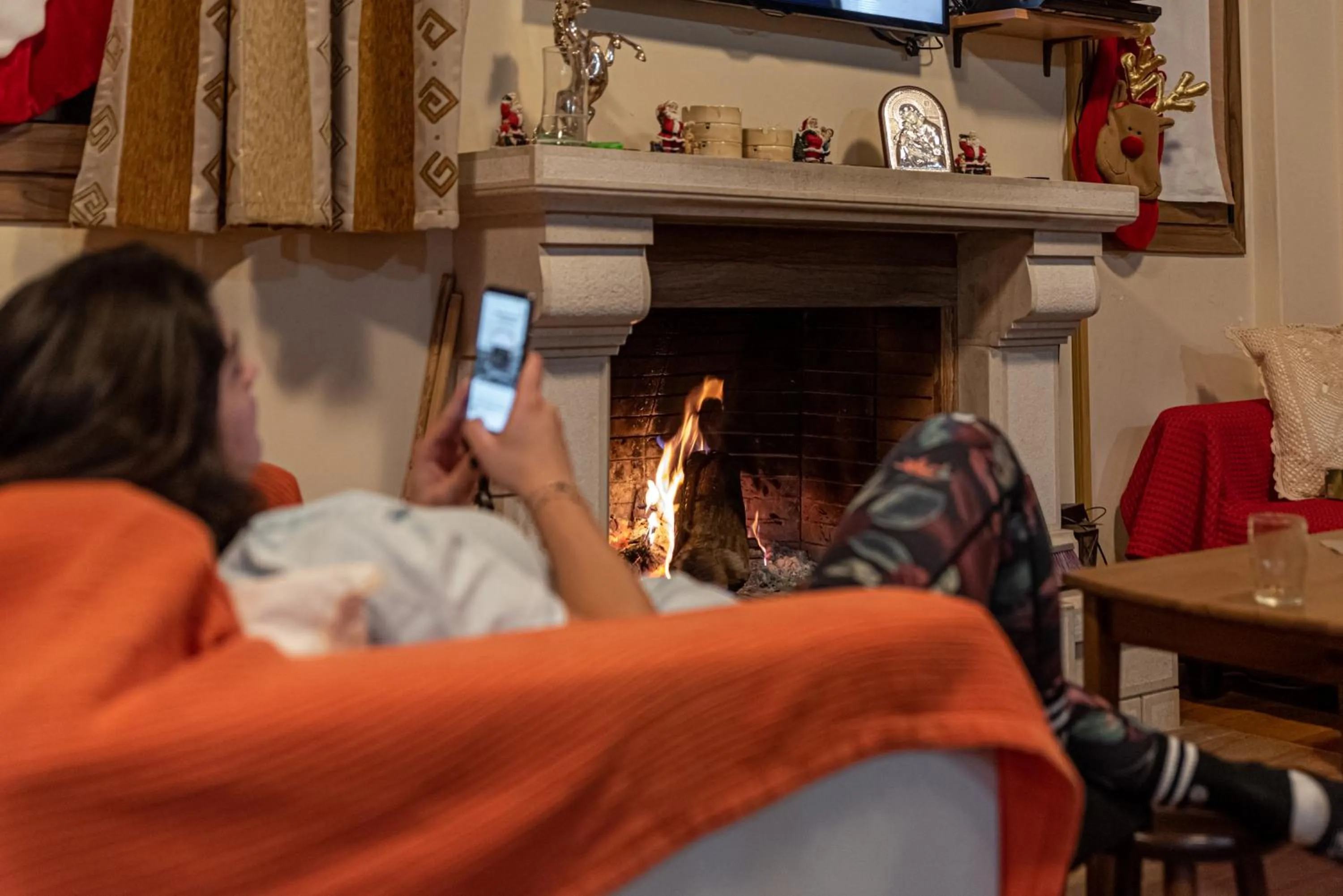 Lobby or reception in Xenonas Kypseli