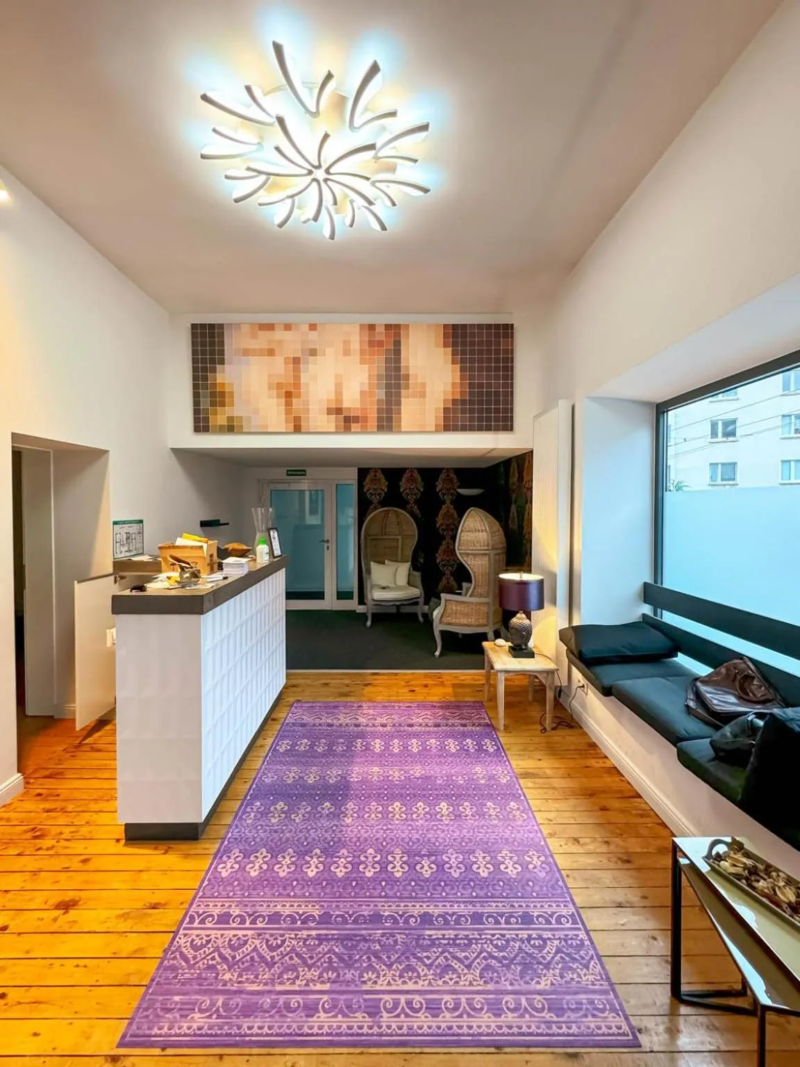 Lobby or reception in Trip Inn Boutique Rubens