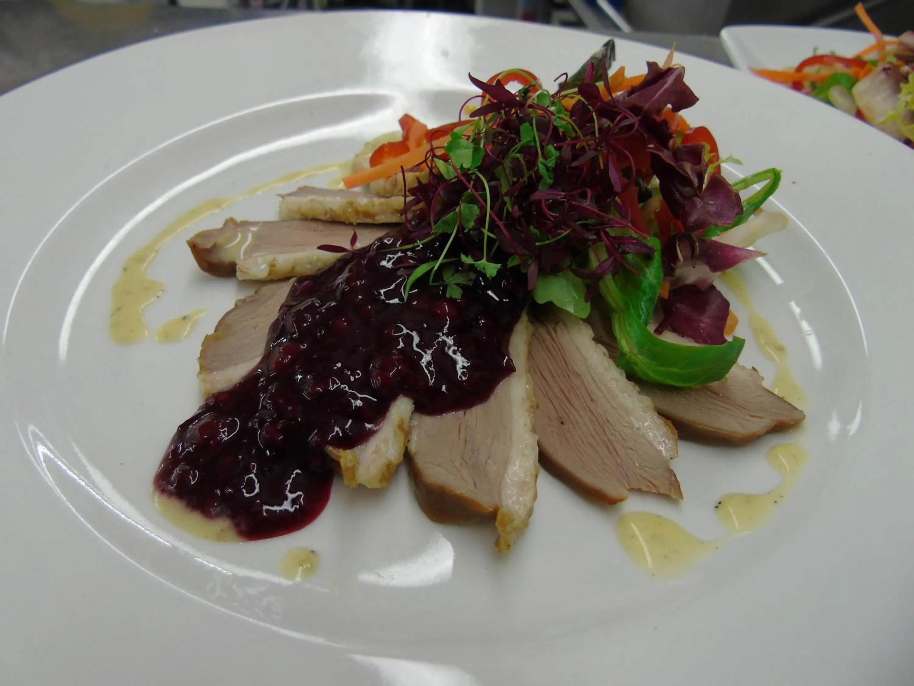 Food close-up in The Crescent Hotel