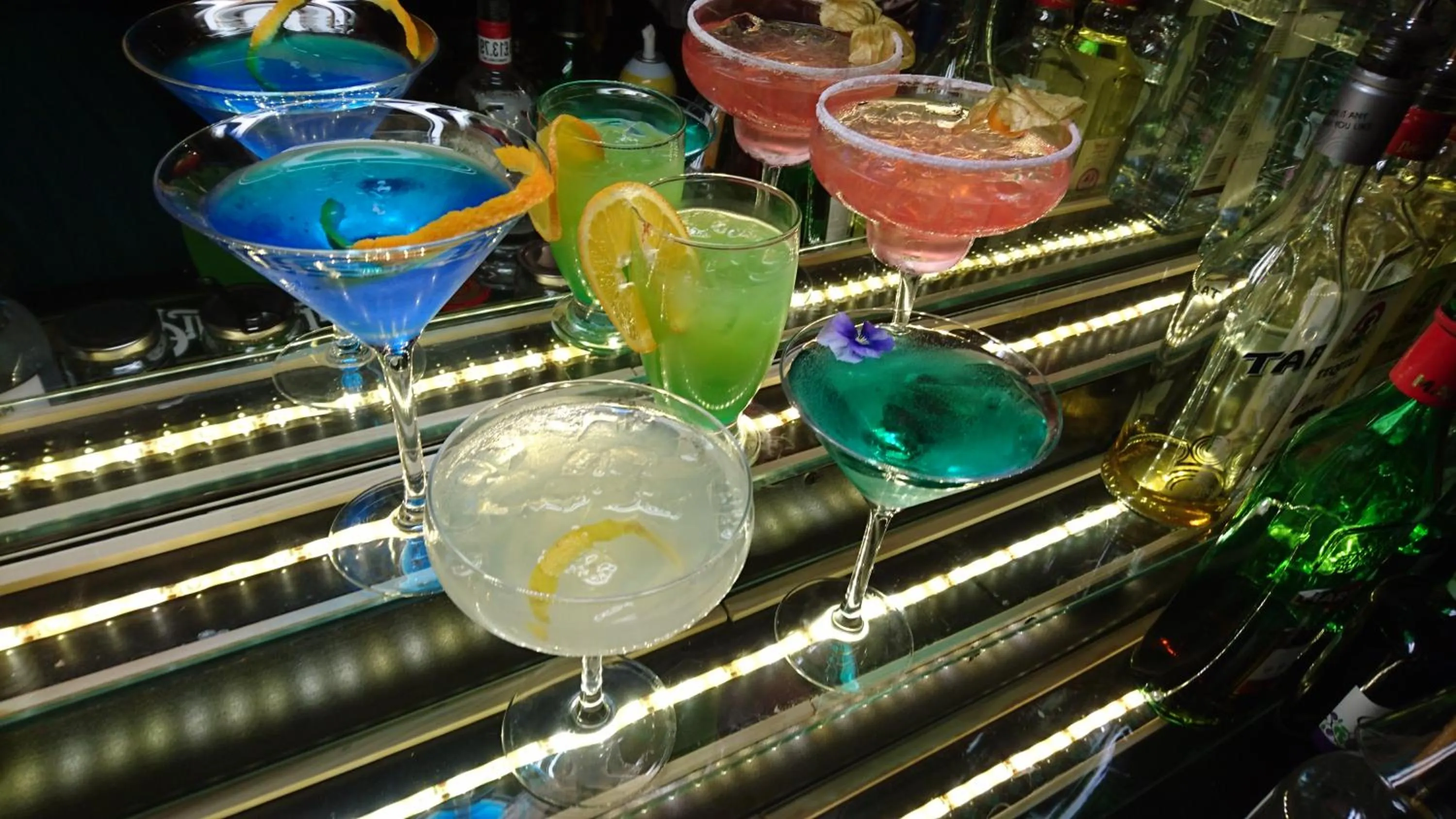 Alcoholic drinks in The Crescent Hotel