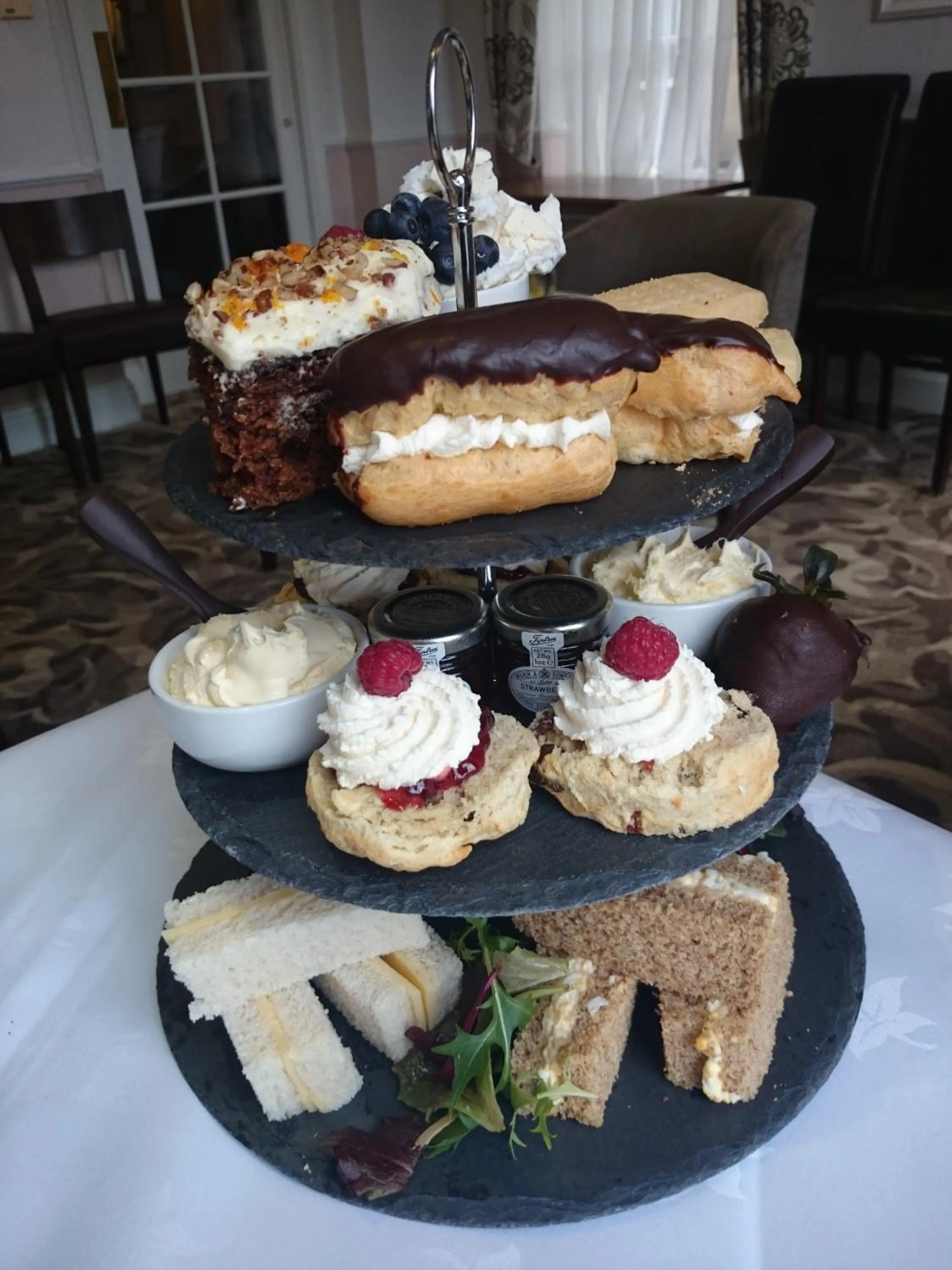 Food close-up in The Crescent Hotel