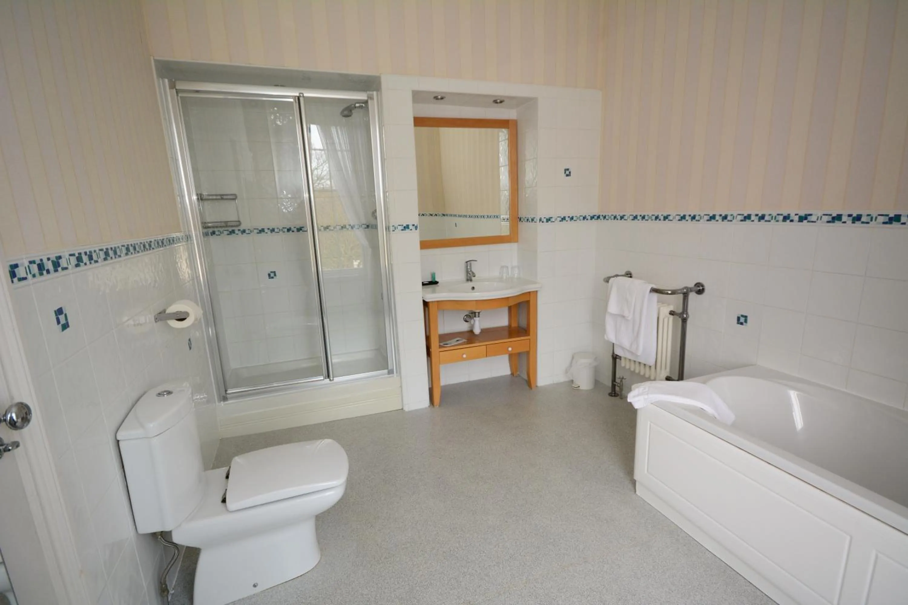 Bathroom in The Crescent Hotel