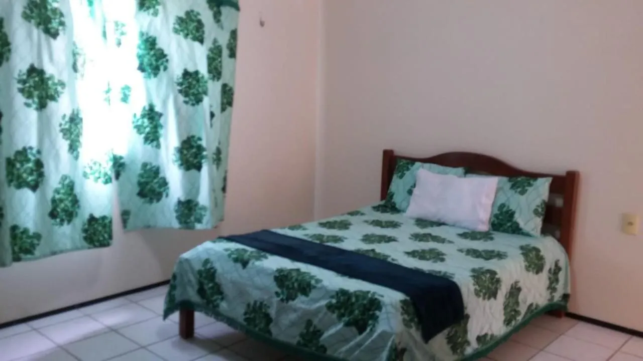 Bed in Pousada Recanto das Férias