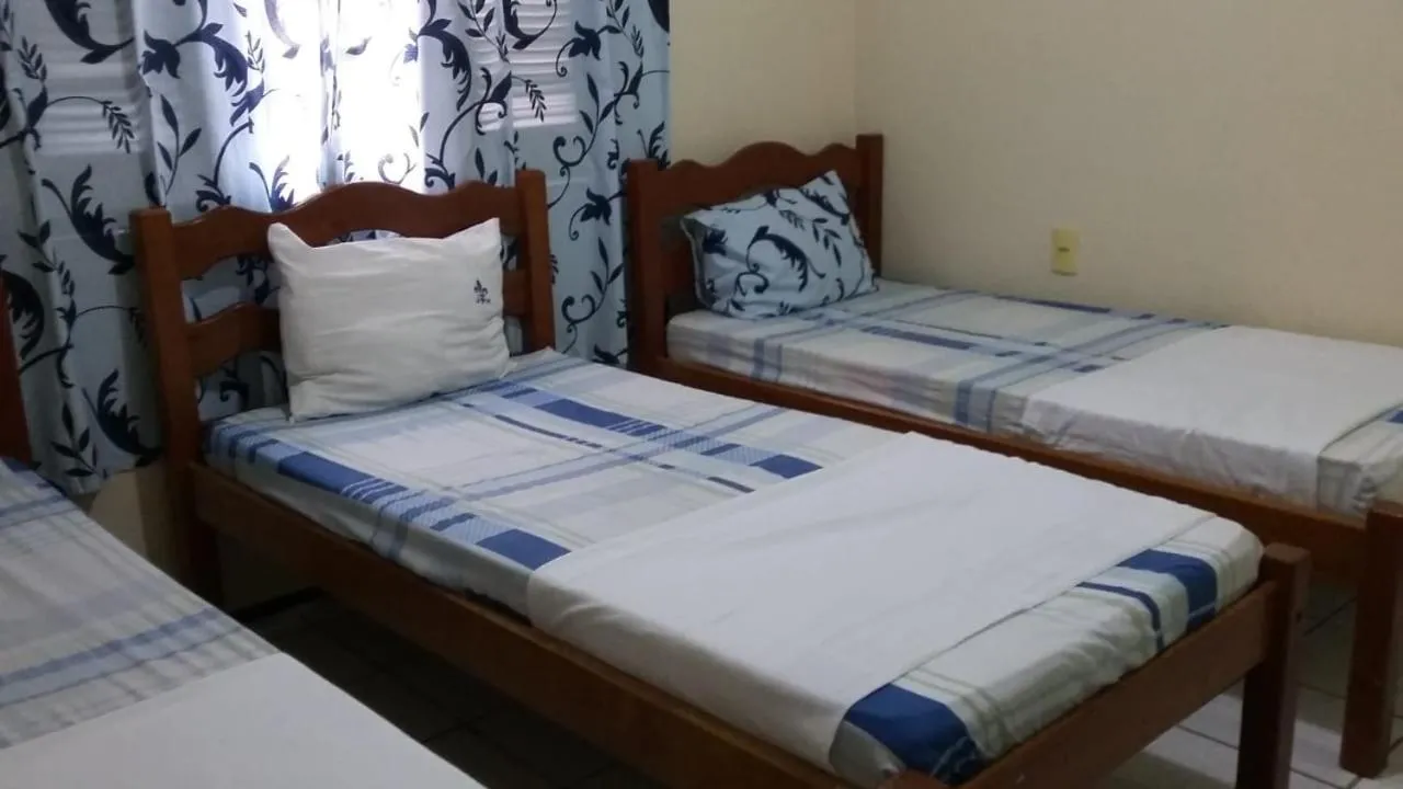 Bed in Pousada Recanto das Férias