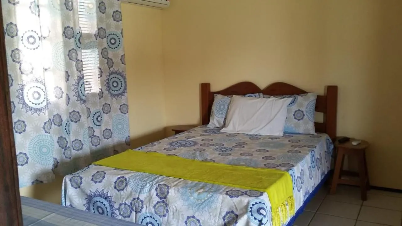 Bed in Pousada Recanto das Férias
