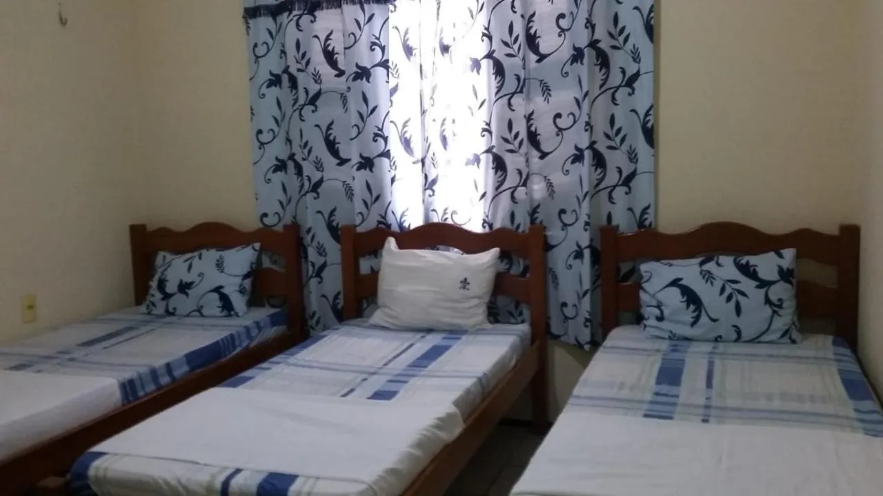 Bed in Pousada Recanto das Férias