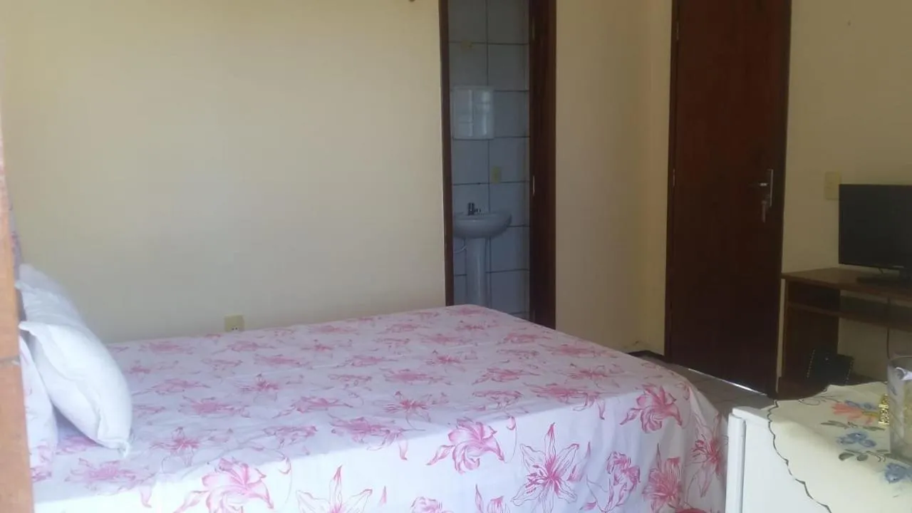 Bed in Pousada Recanto das Férias