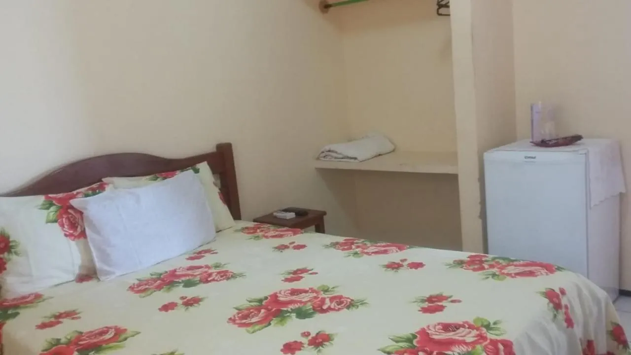 Bed in Pousada Recanto das Férias