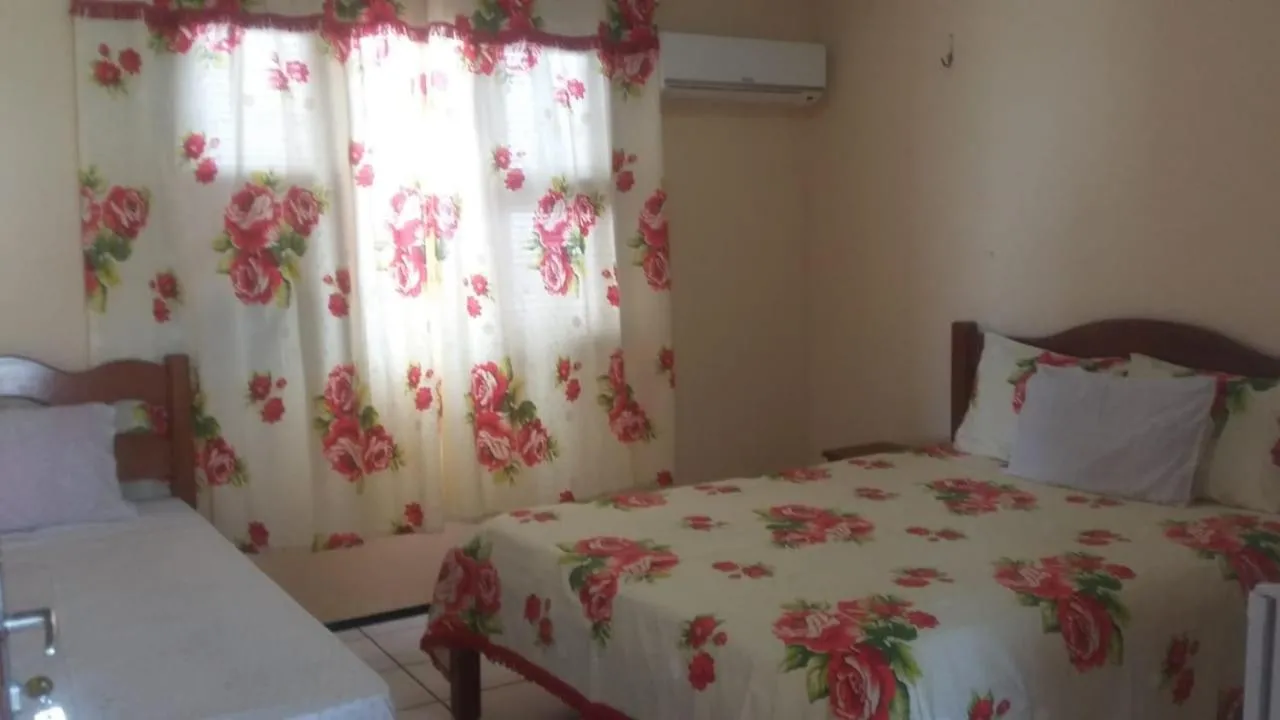 Bed in Pousada Recanto das Férias