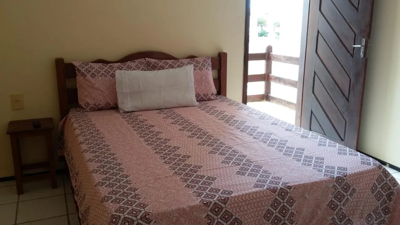 Bed in Pousada Recanto das Férias
