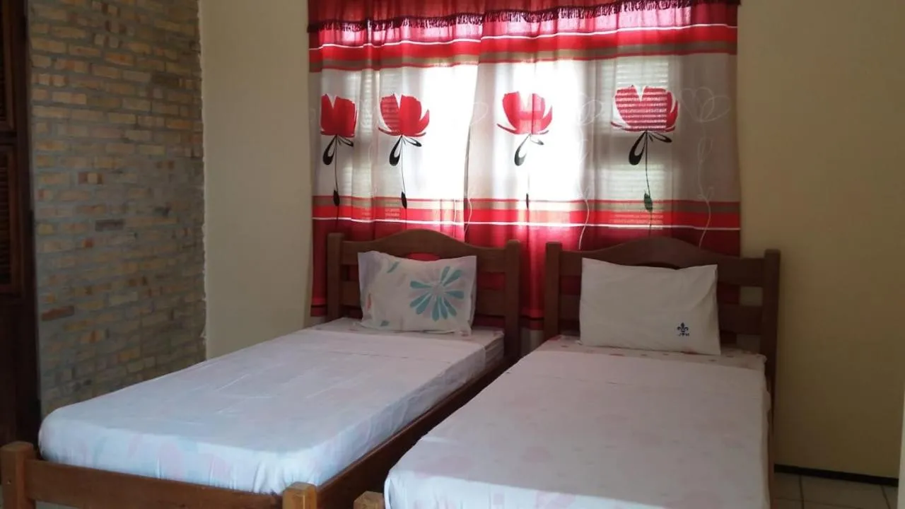 Bed in Pousada Recanto das Férias