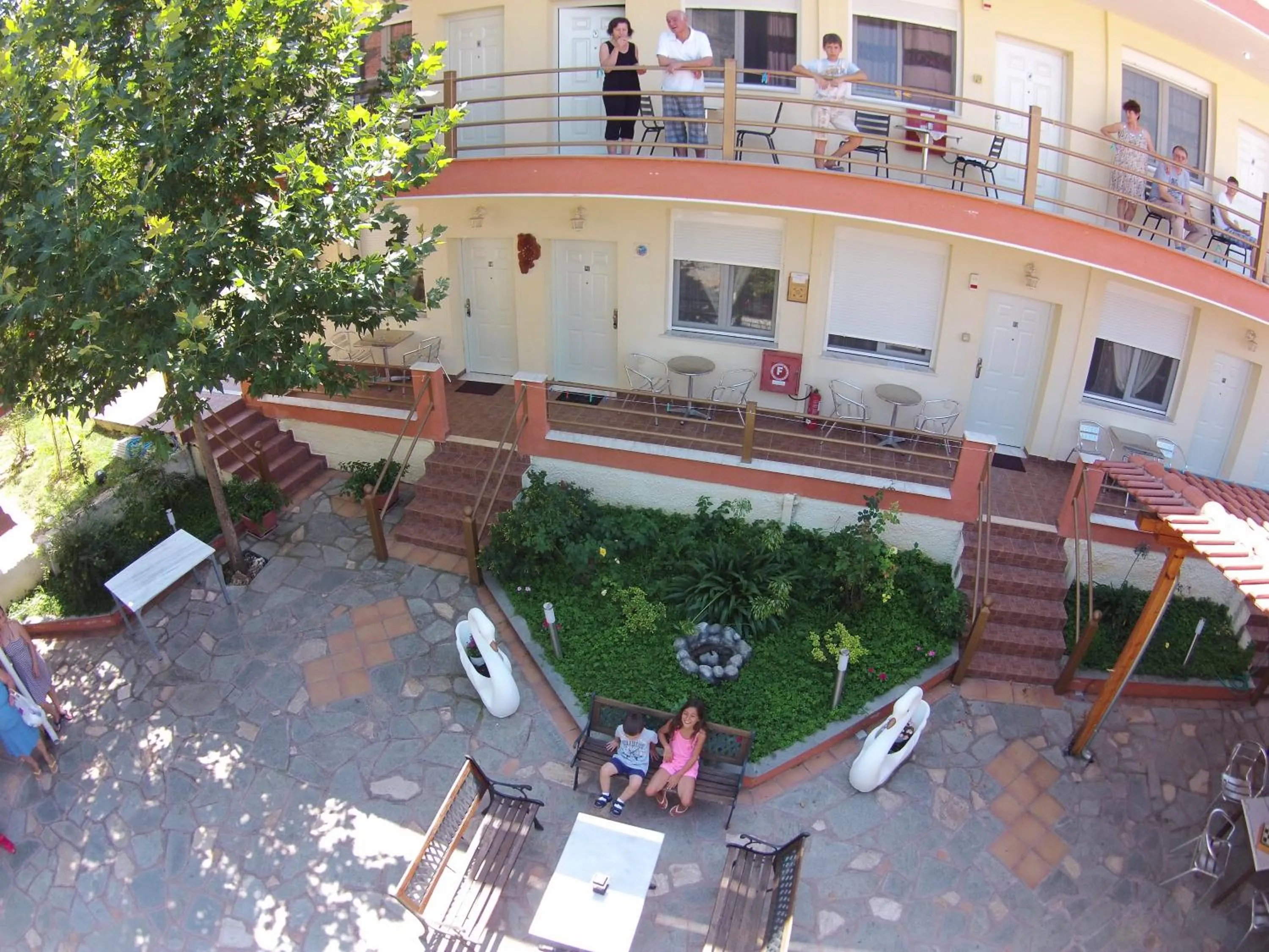 Bird's eye view in Anestis Studios