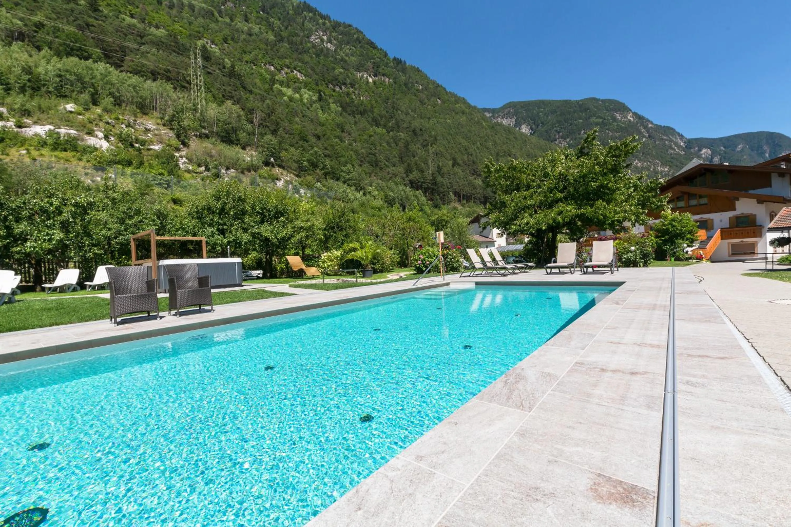 Summer in Zur Brücke apartments and rooms - Your home in heart of South Tyrol, with Brixencard