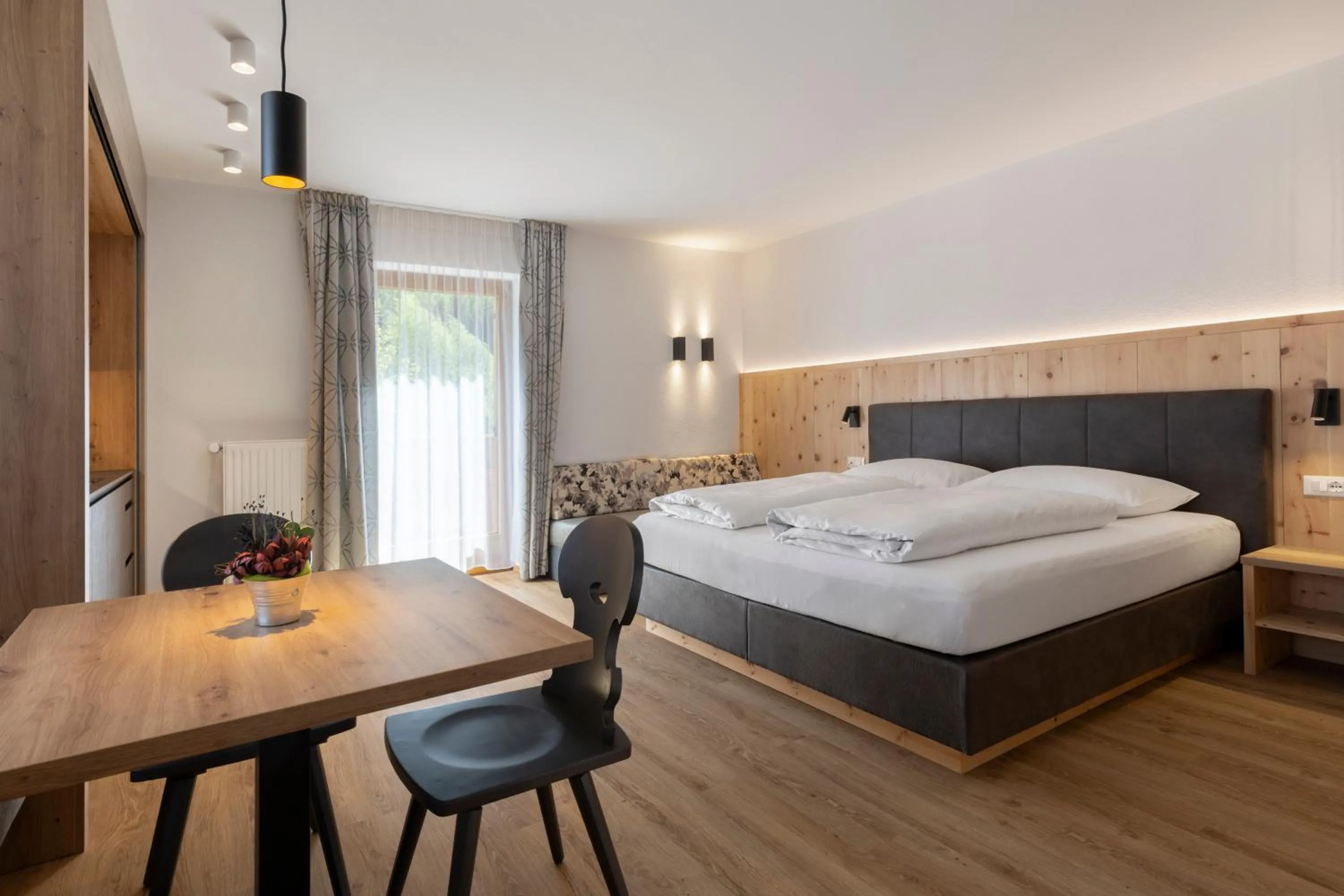 Bed in Zur Brücke apartments and rooms - Your home in heart of South Tyrol, with Brixencard