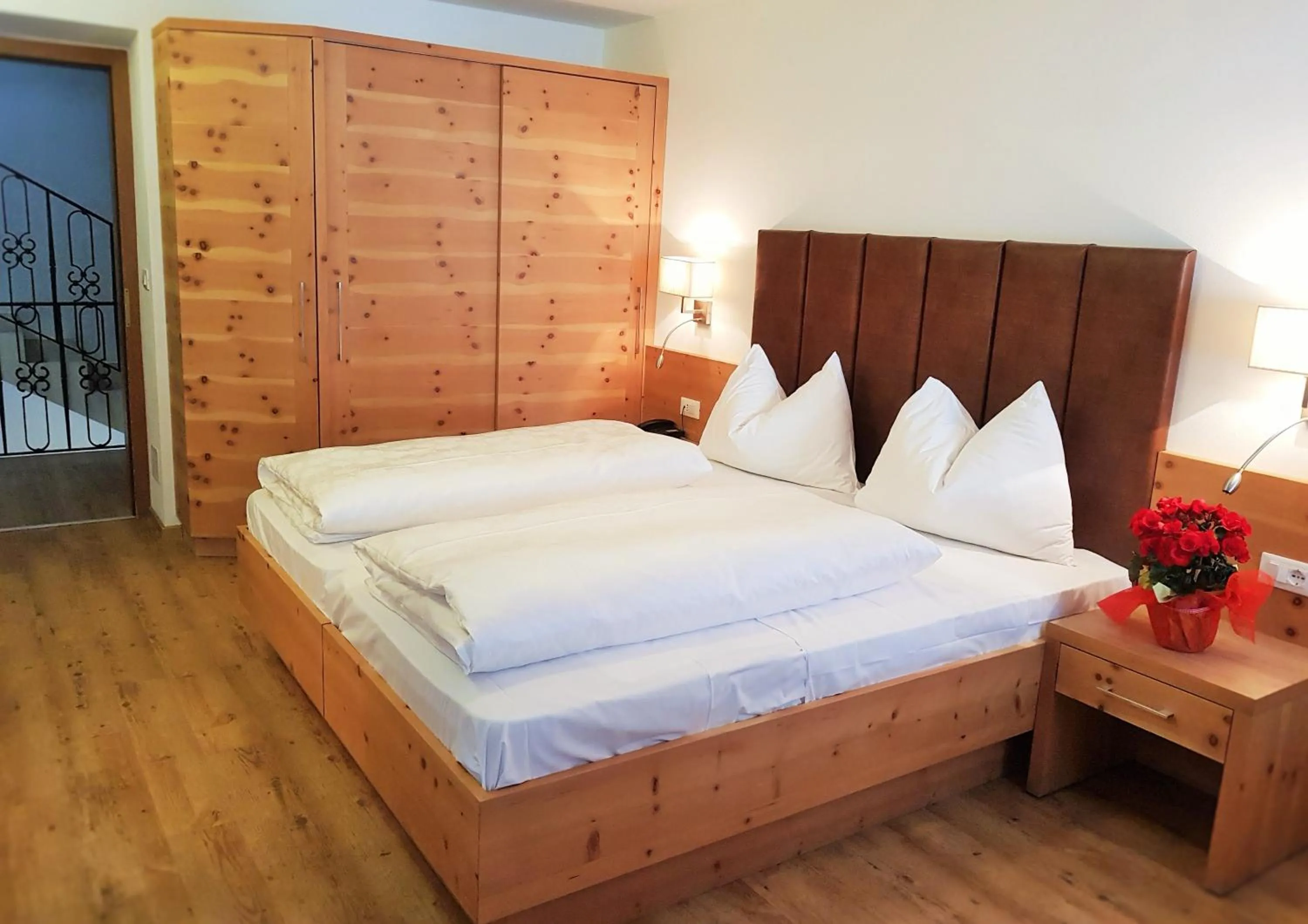 Bed in Zur Brücke apartments and rooms - Your home in heart of South Tyrol, with Brixencard