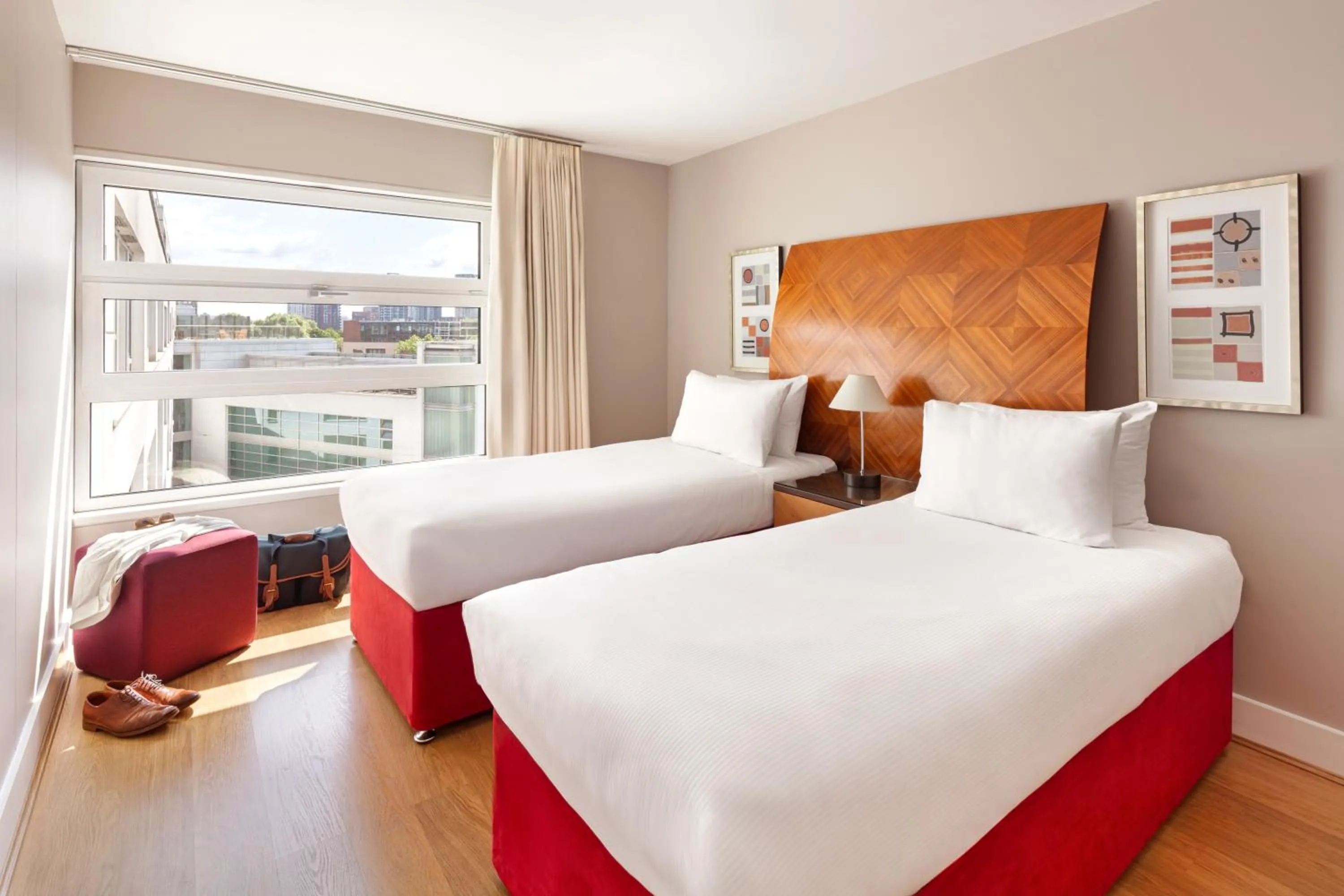 Bedroom, Bed in Marlin Apartments London Bridge - Empire Square