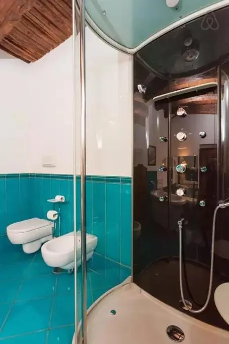 Bathroom in Bed and Breakfast Adelberga