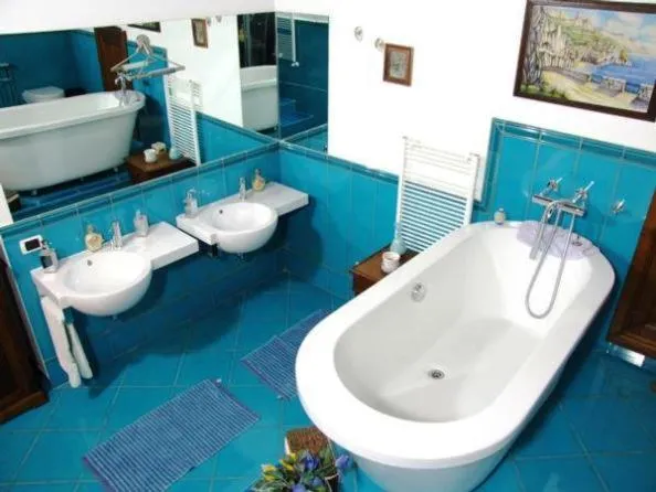 Bathroom in Bed and Breakfast Adelberga