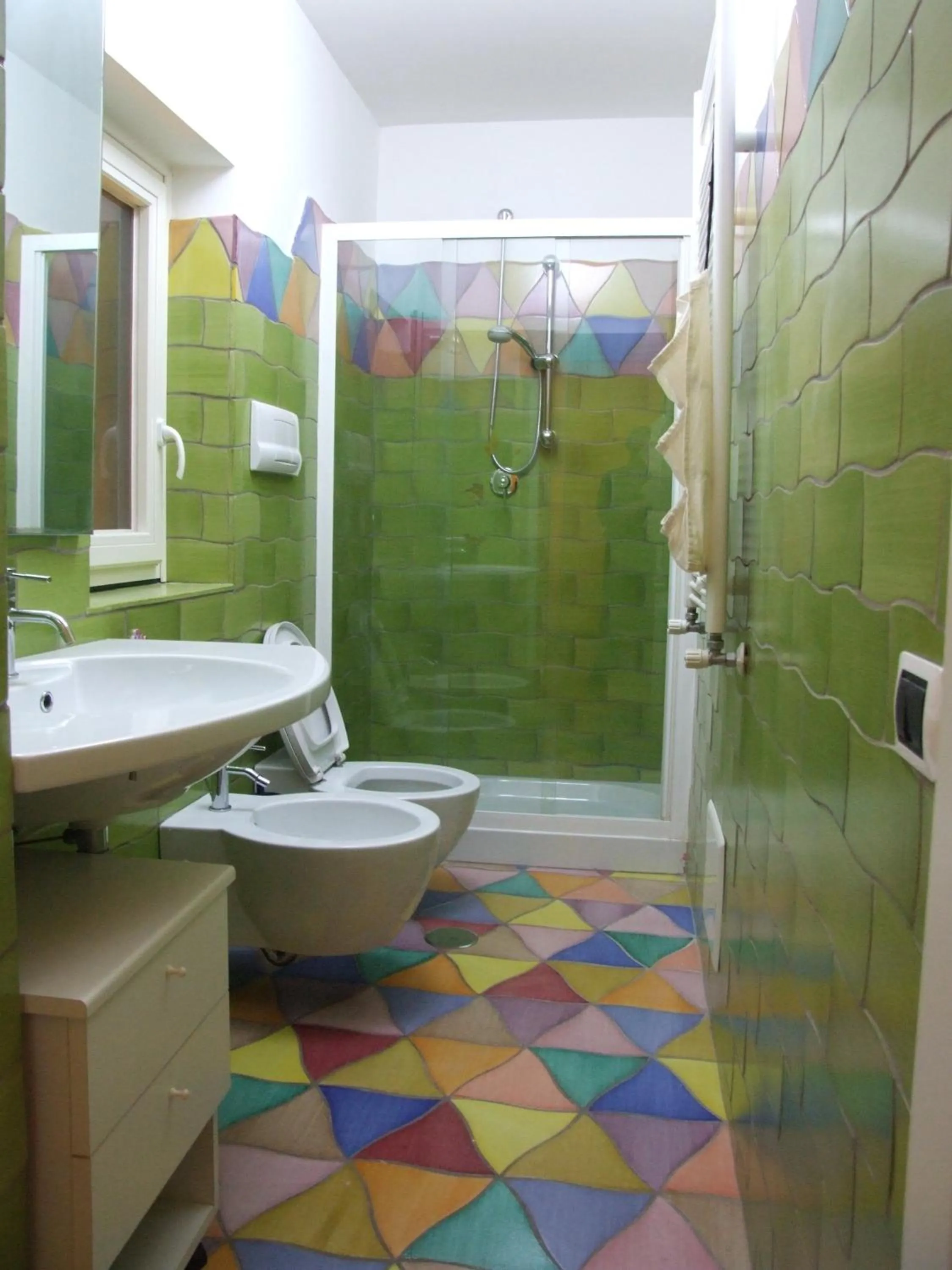 Bathroom in Bed and Breakfast Adelberga