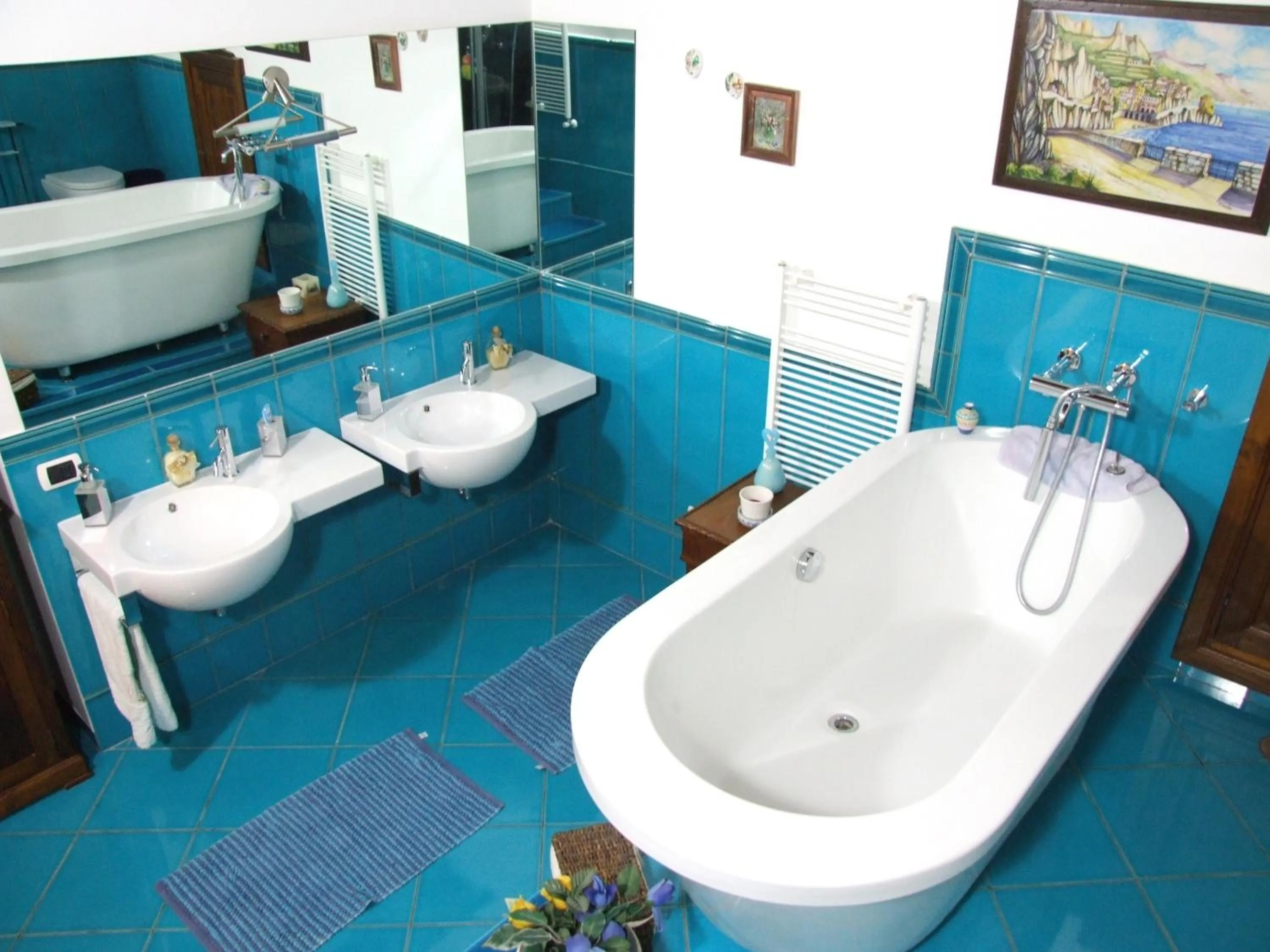 Bathroom in Bed and Breakfast Adelberga