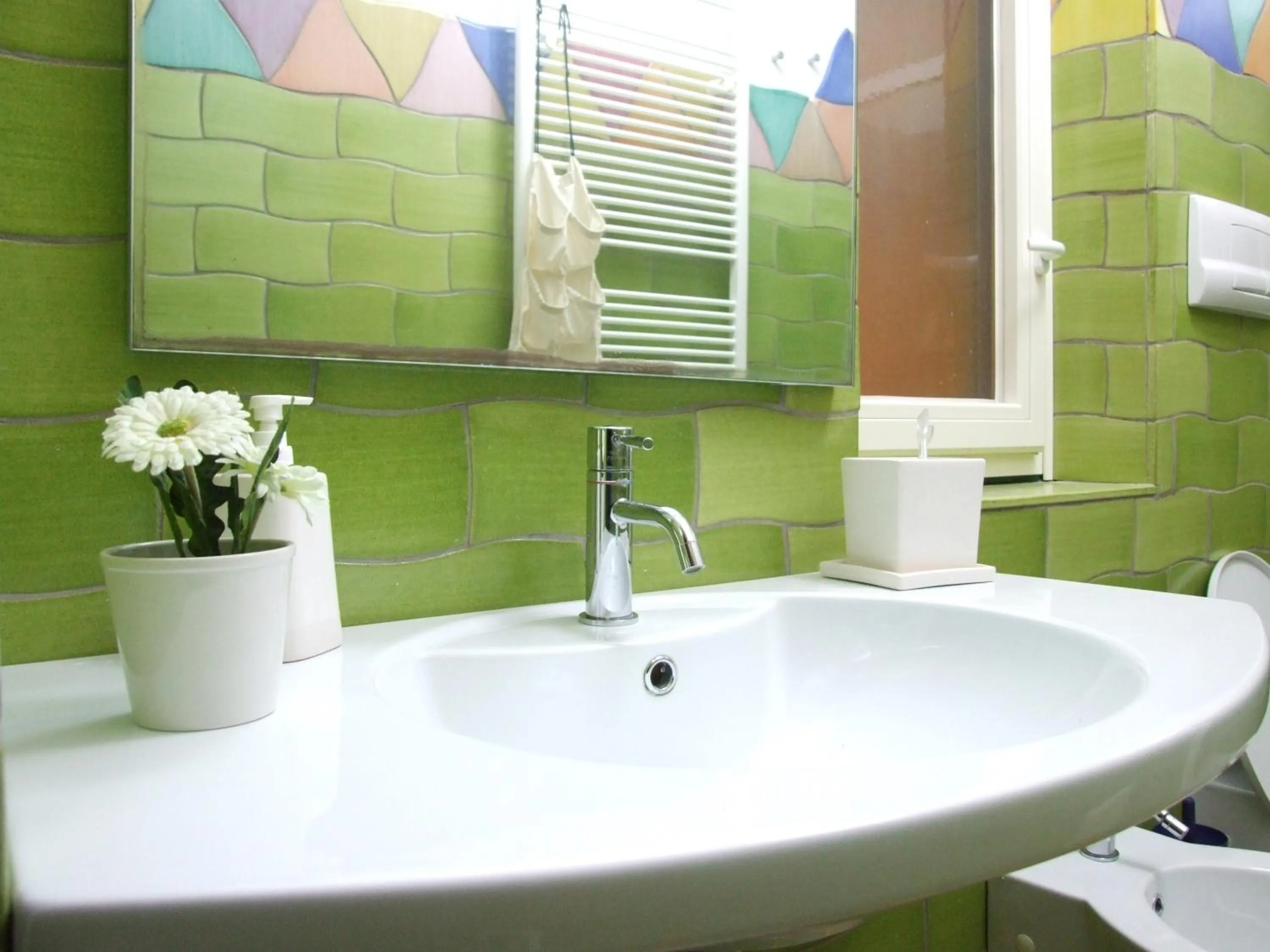 Bathroom in Bed and Breakfast Adelberga