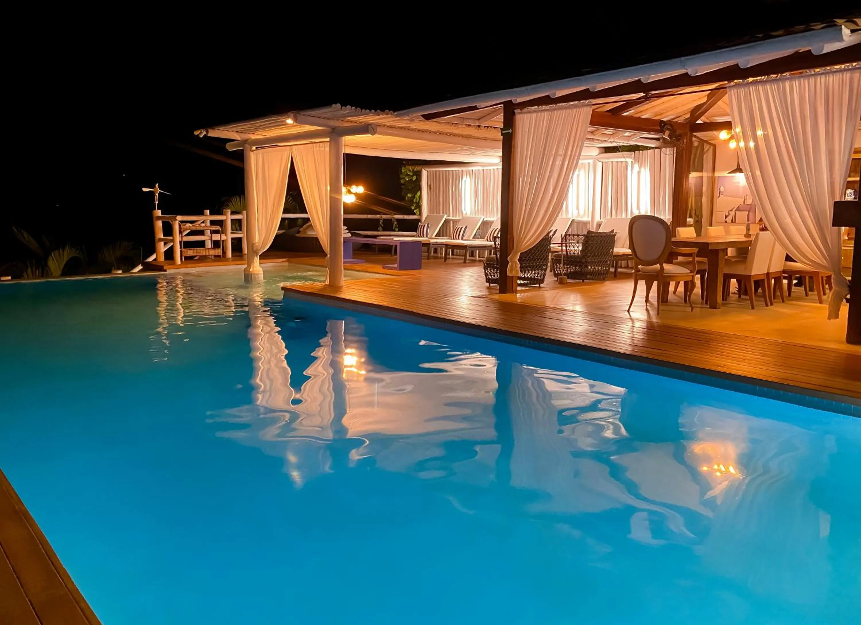 Swimming pool in Pousada El Gordo