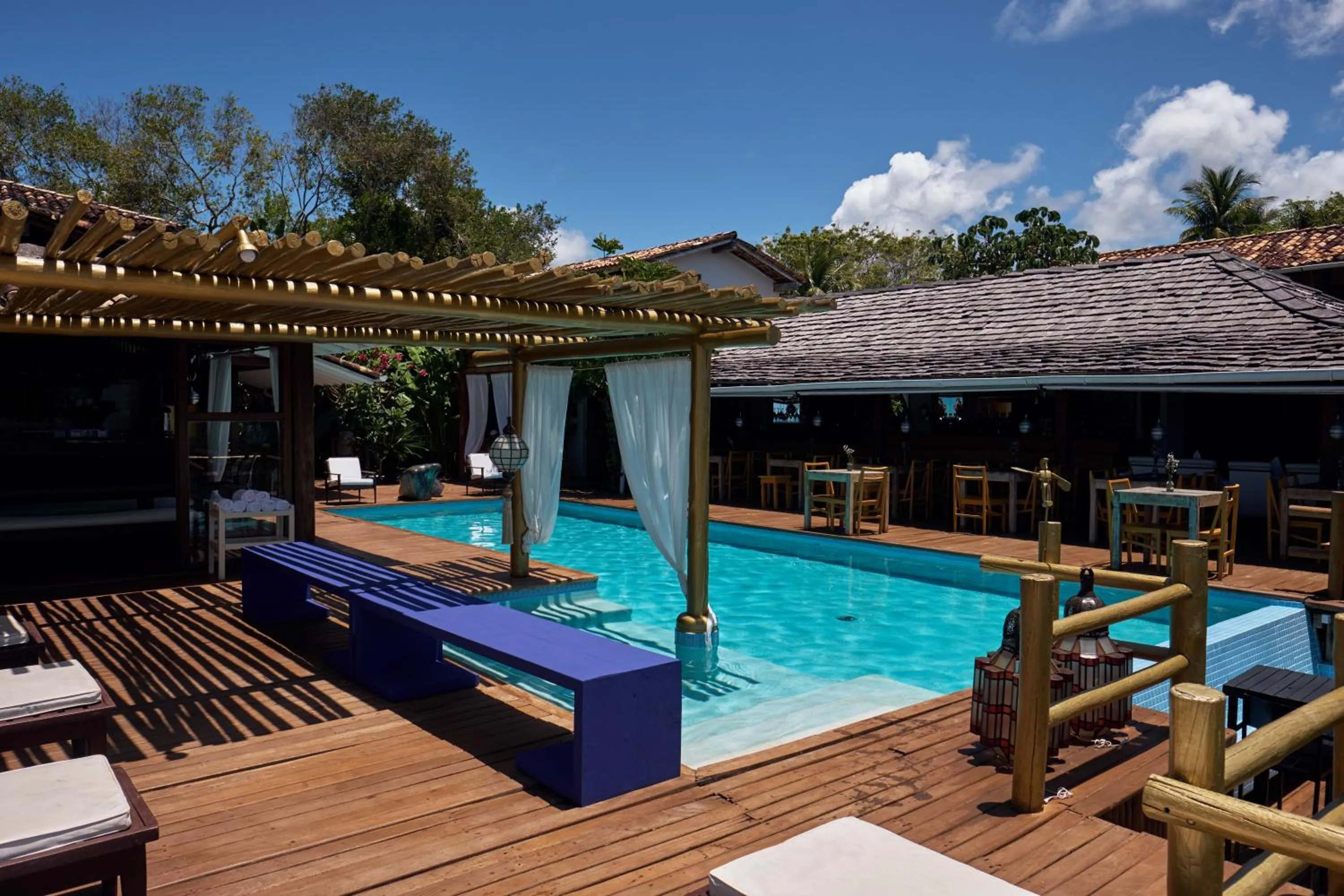 Swimming pool in Pousada El Gordo