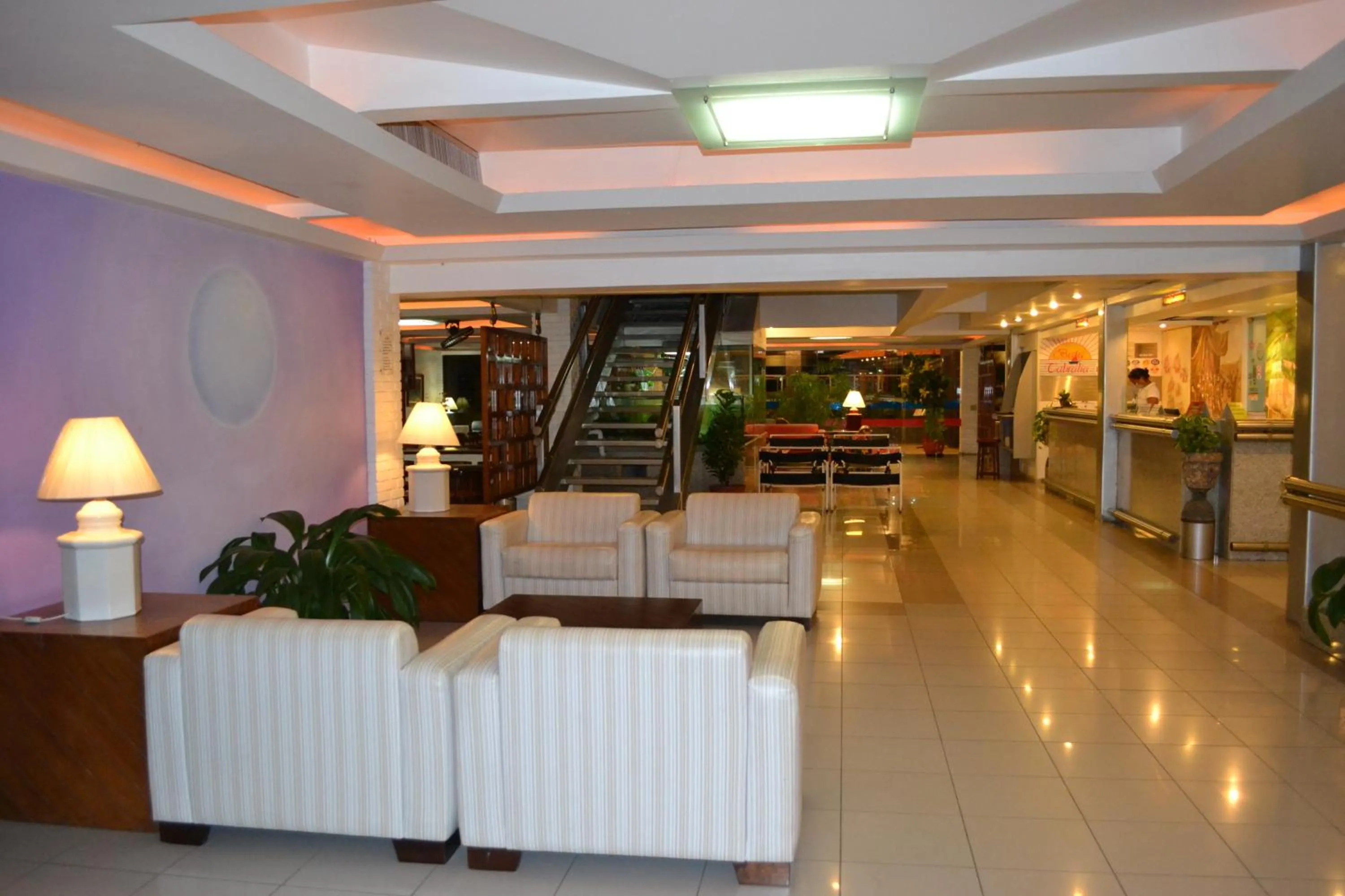 Lobby or reception in Baia Cabralia Hotel