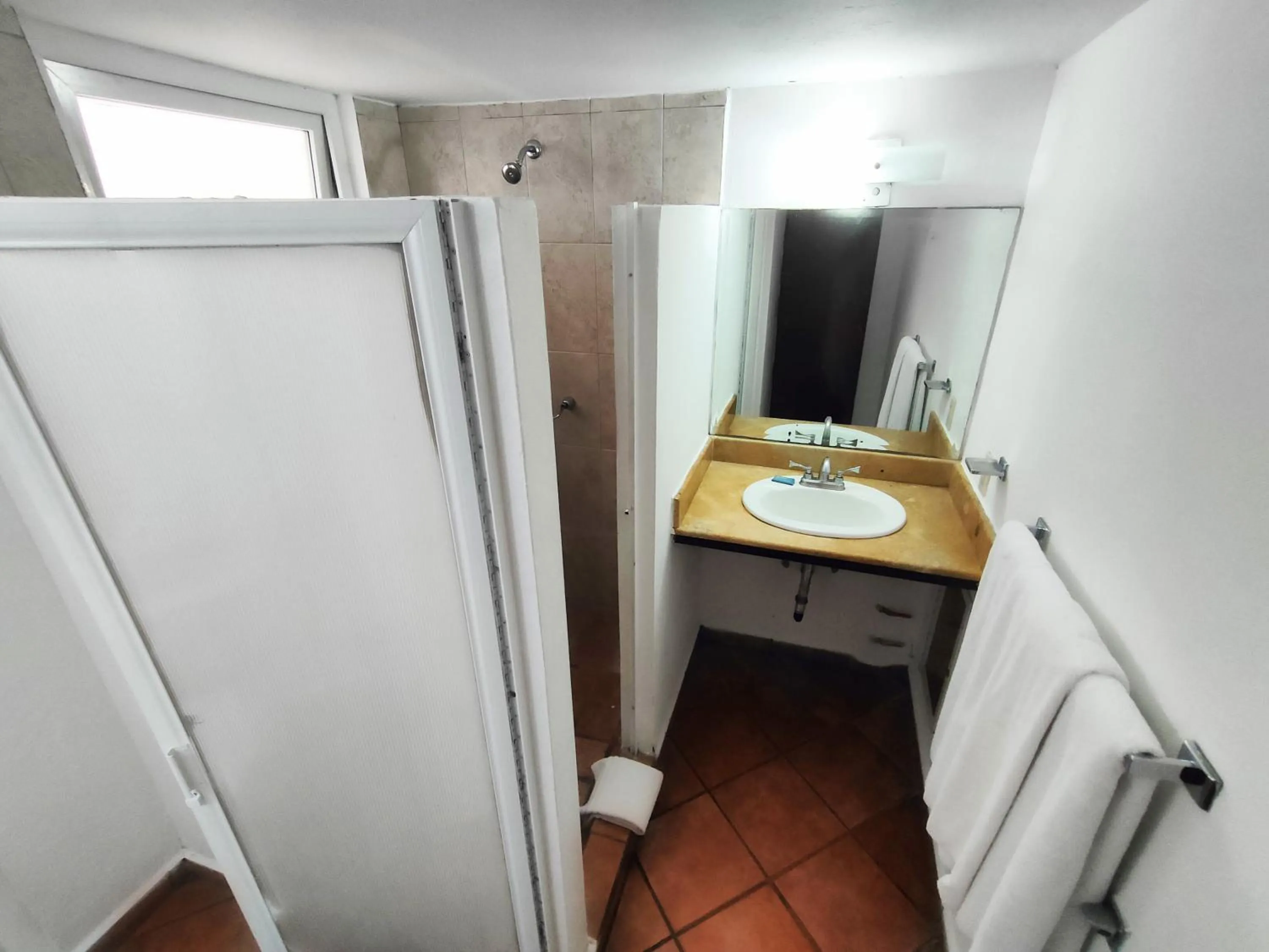 Bathroom in Hotel El Pescador