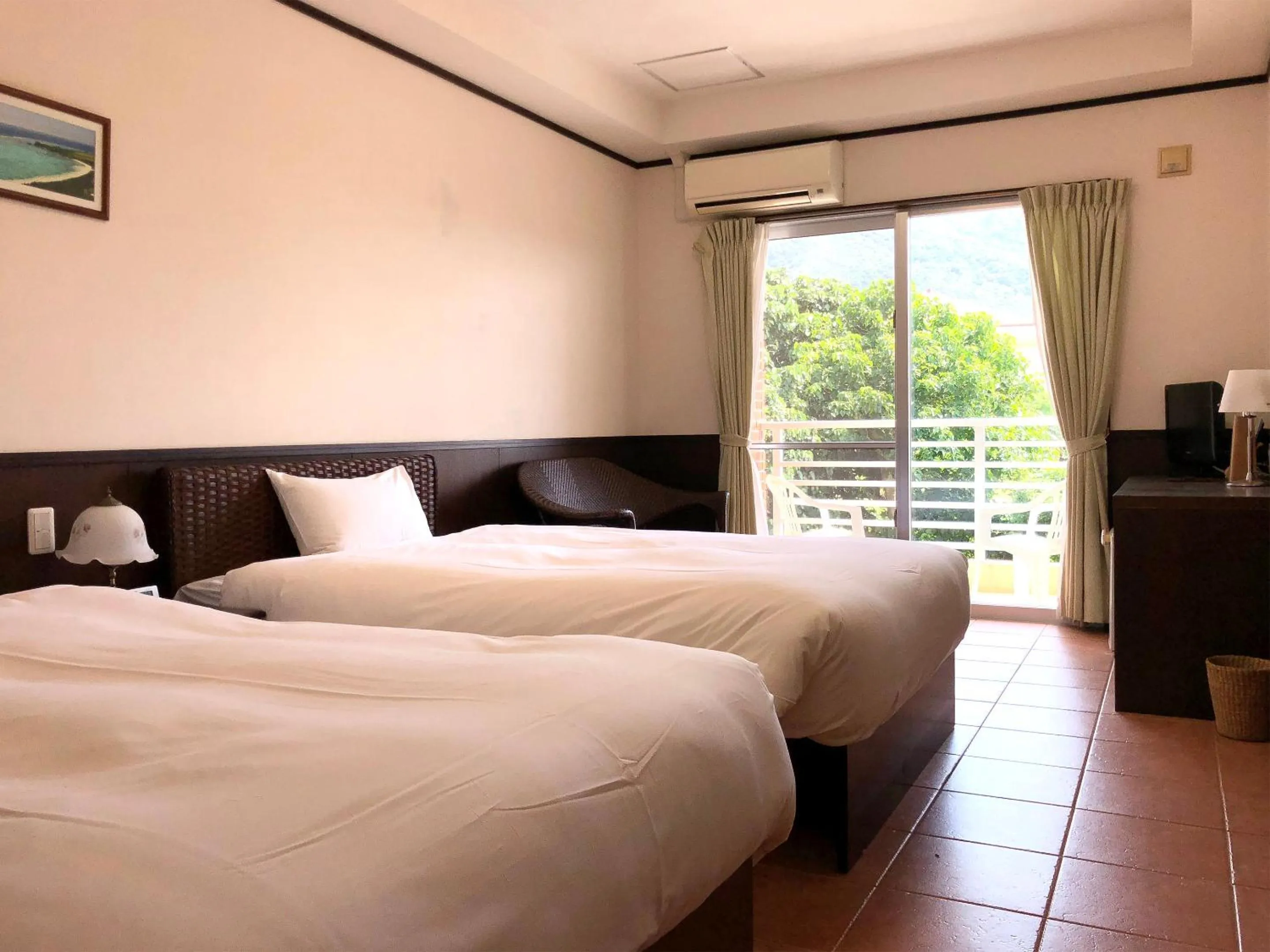 Photo of the whole room, Bed in Pine Shima Resort Coral Fish