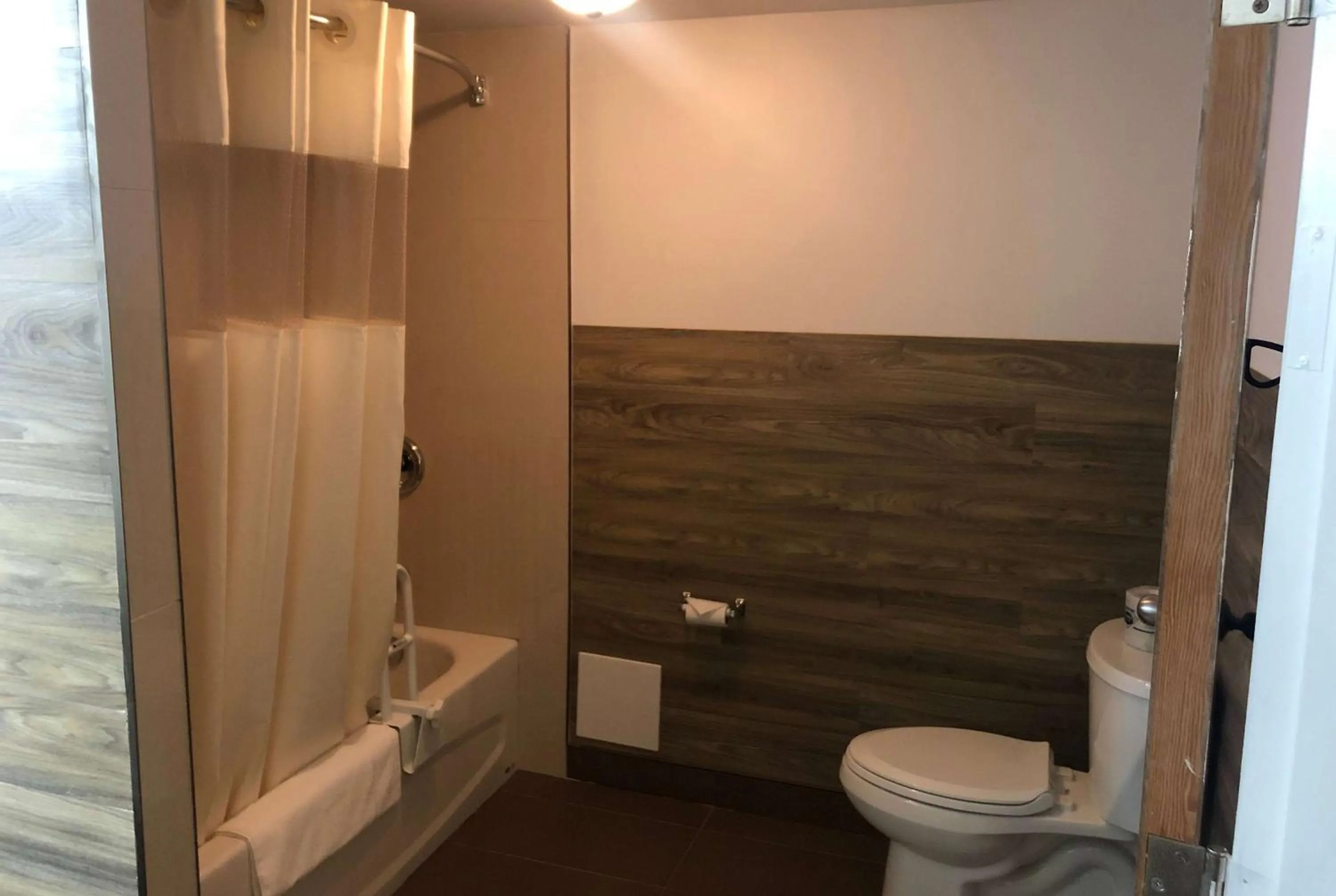 Bathroom in Ramada by Wyndham Lindsay