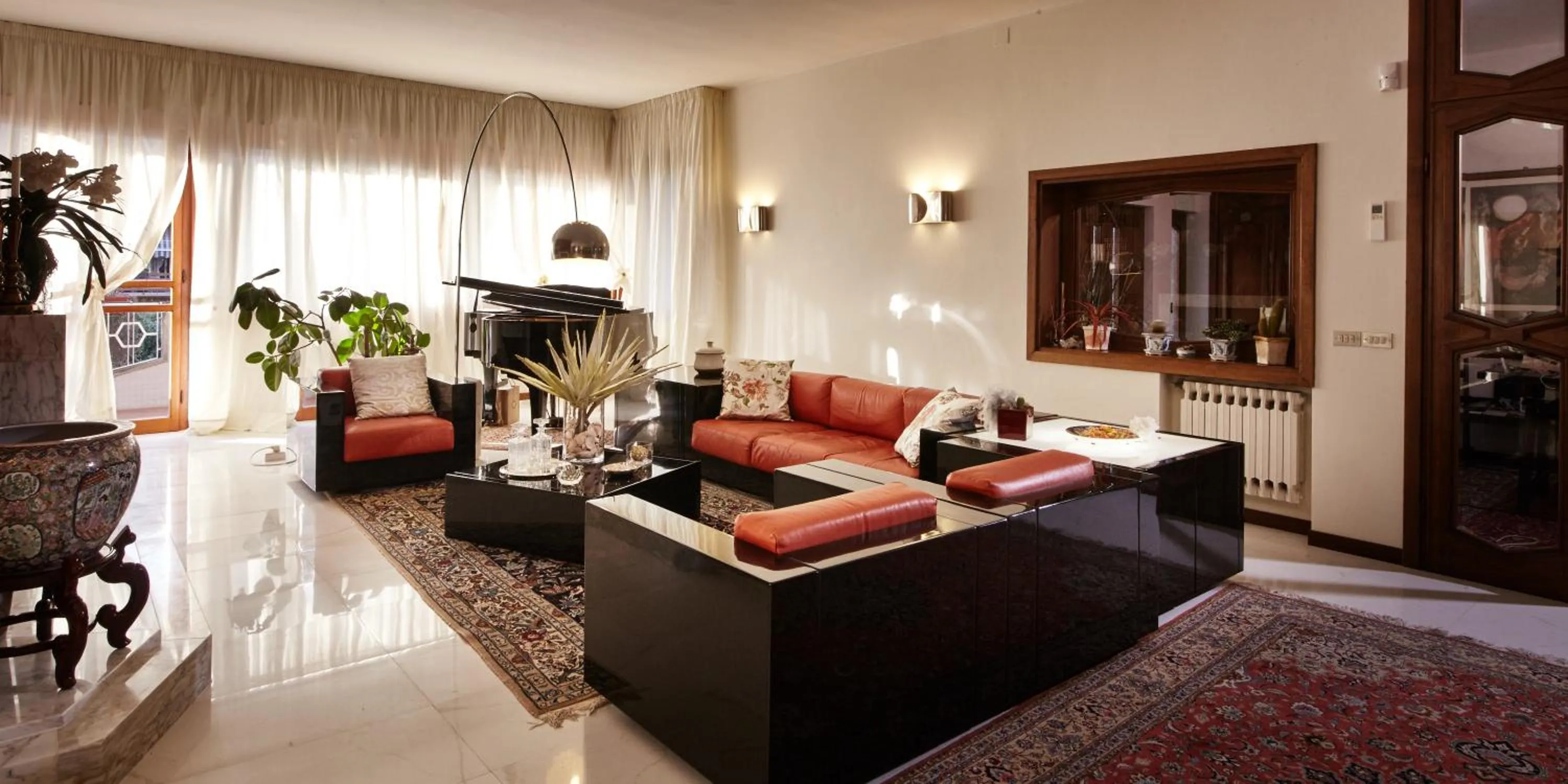 Communal lounge/ TV room in La Dimora Del Bassotto