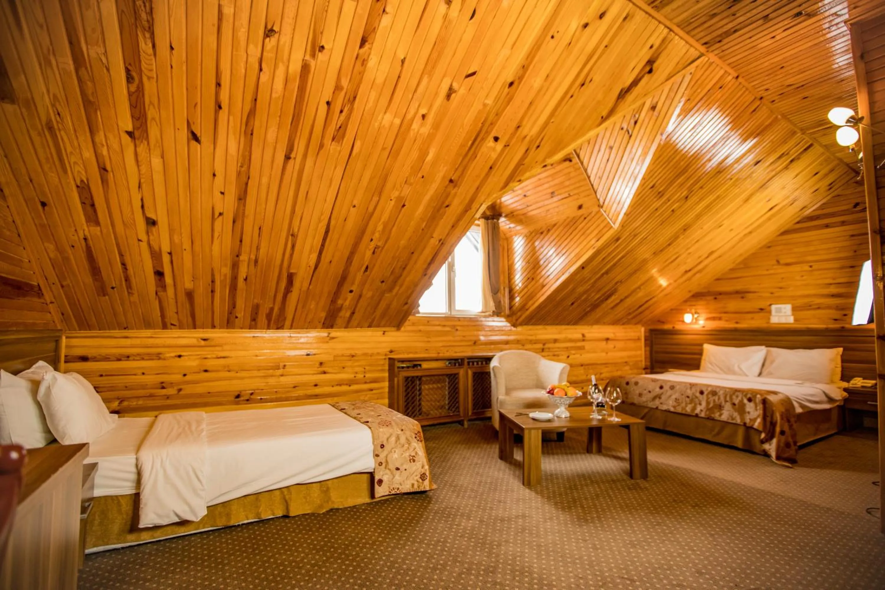 Bed in Dedeman Palandoken Resort Hotel