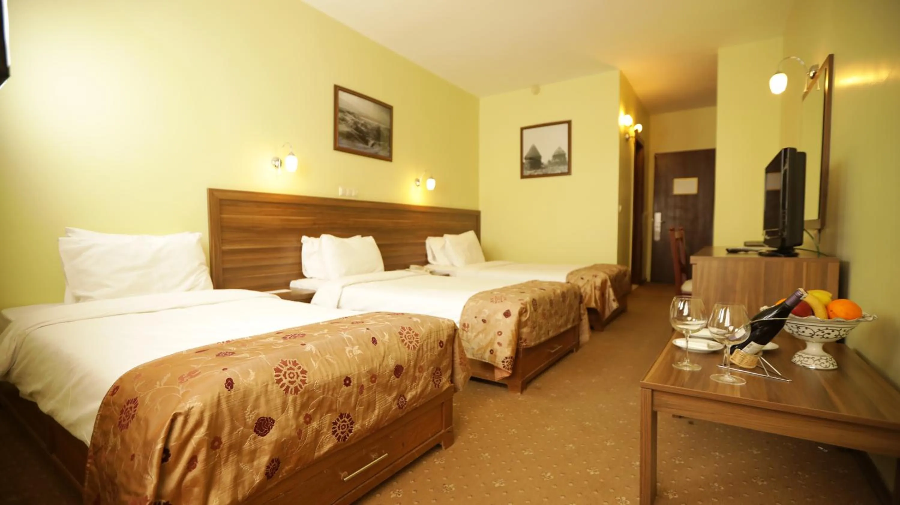 Bed in Dedeman Palandoken Resort Hotel