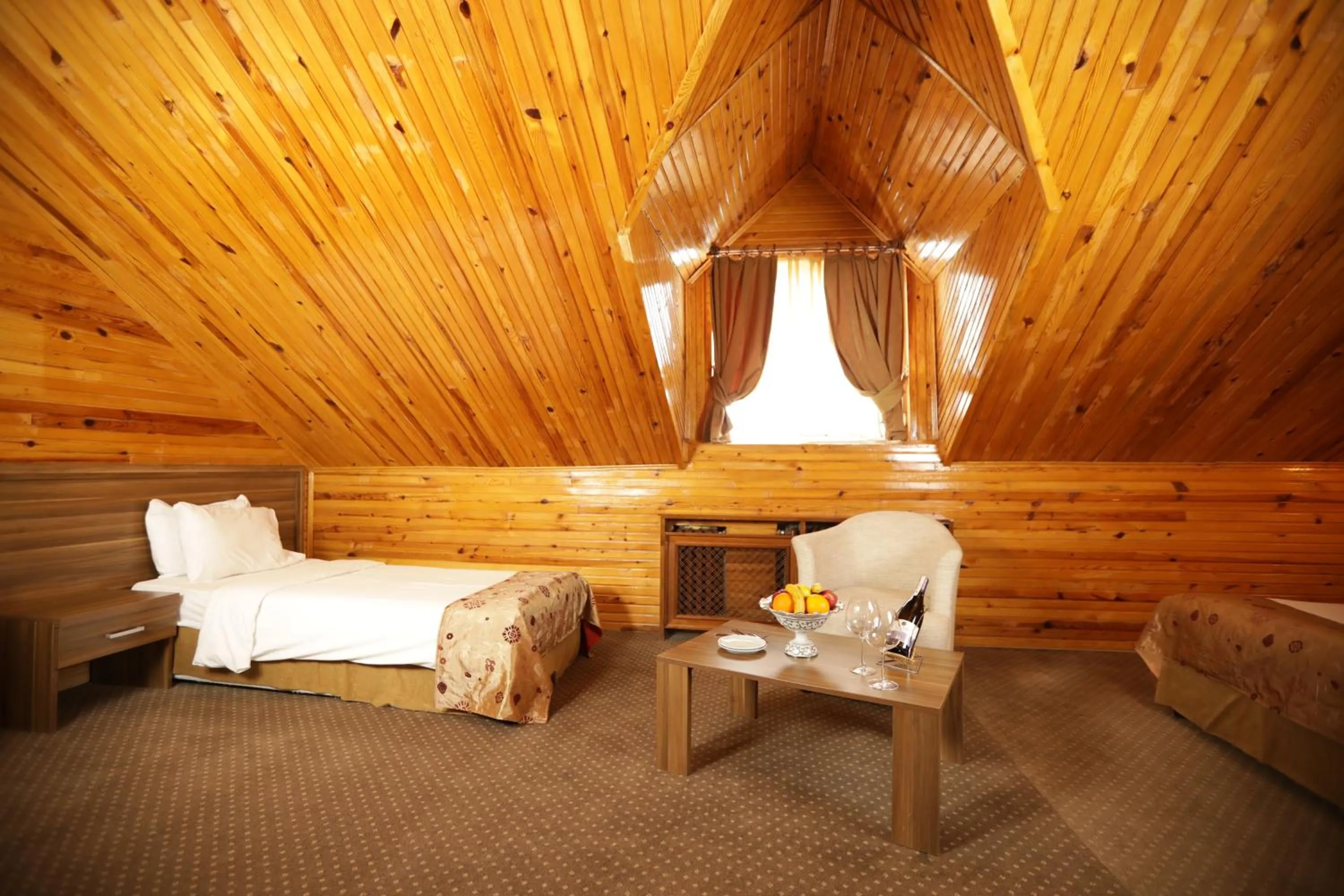 Bed in Dedeman Palandoken Resort Hotel