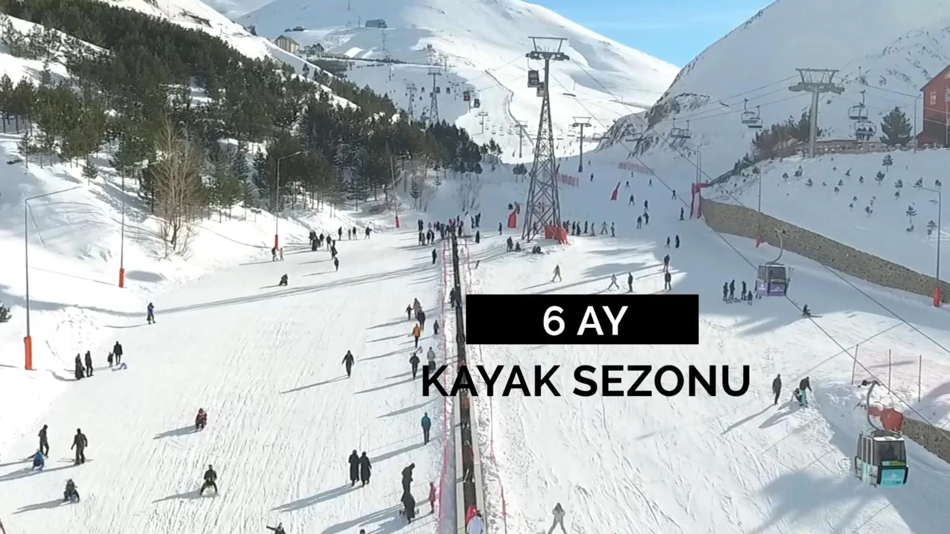 Natural landscape in Dedeman Palandoken Resort Hotel