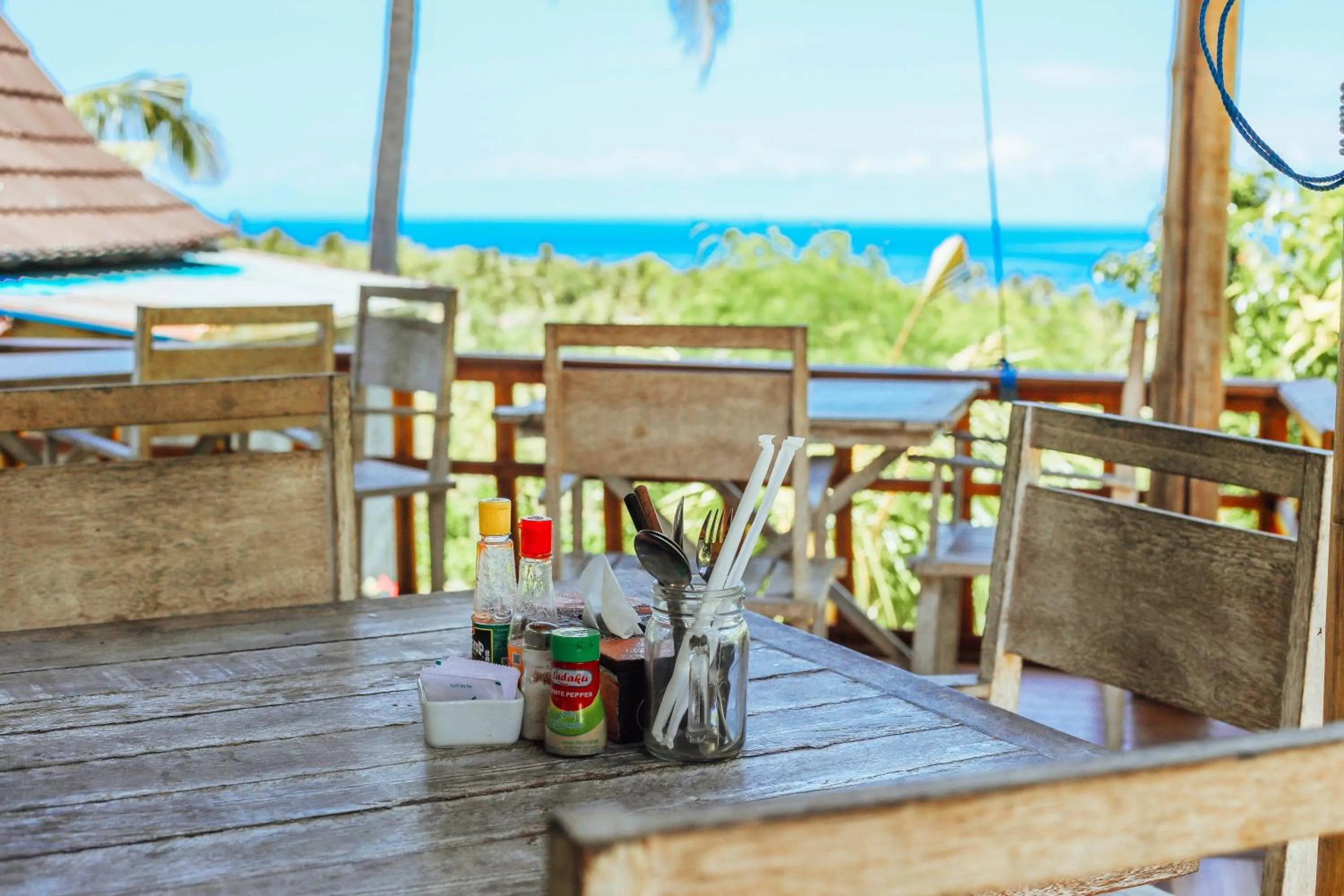 Restaurant/places to eat in Atuh Forest Cottage