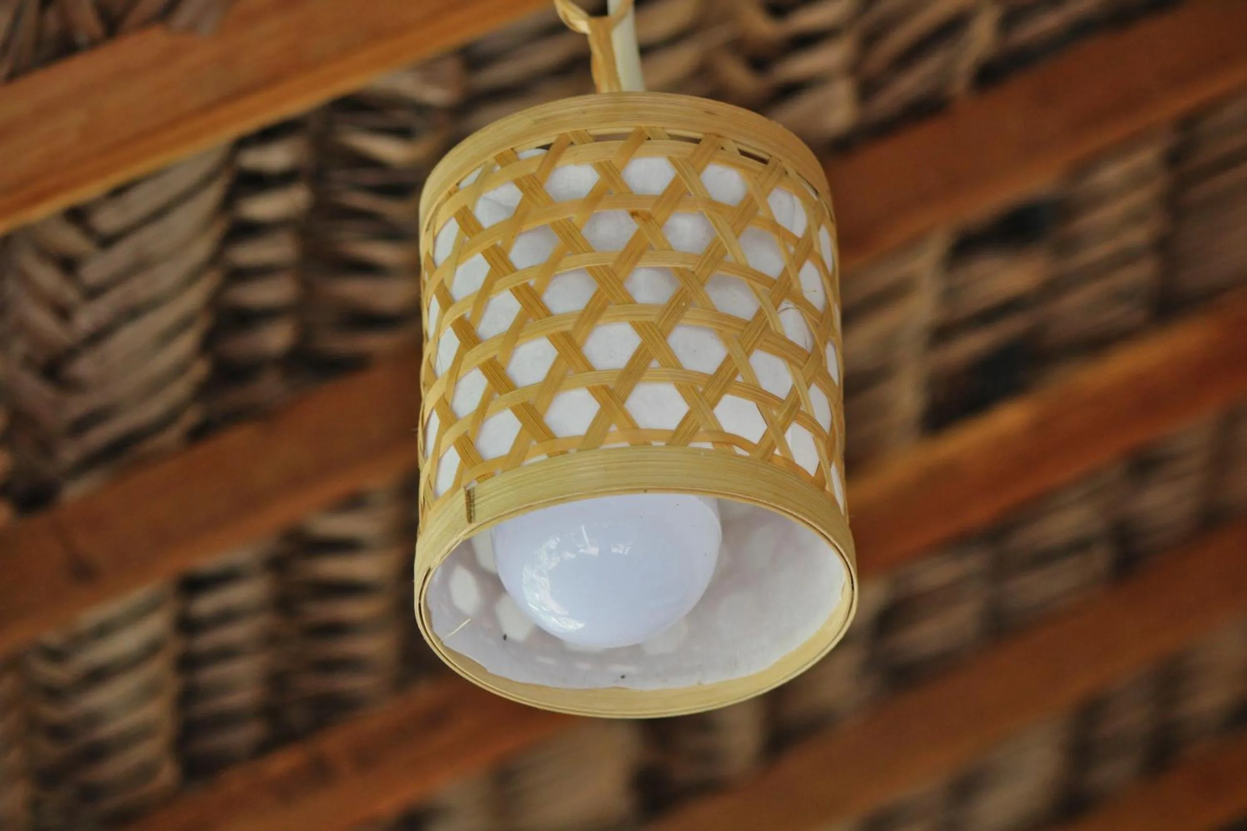 Decorative detail in Atuh Forest Cottage