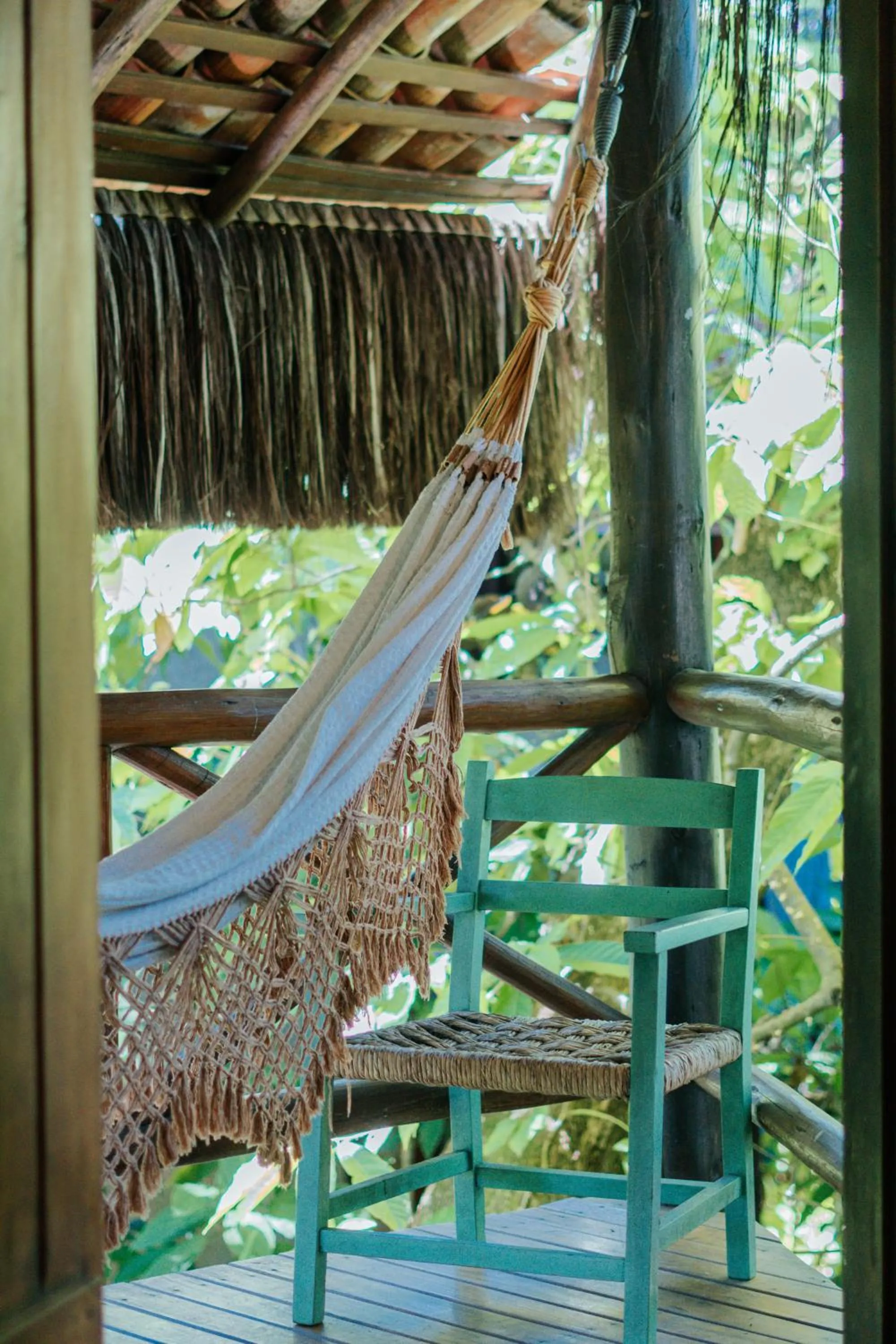 Balcony/Terrace in Pousada Fruta Pão