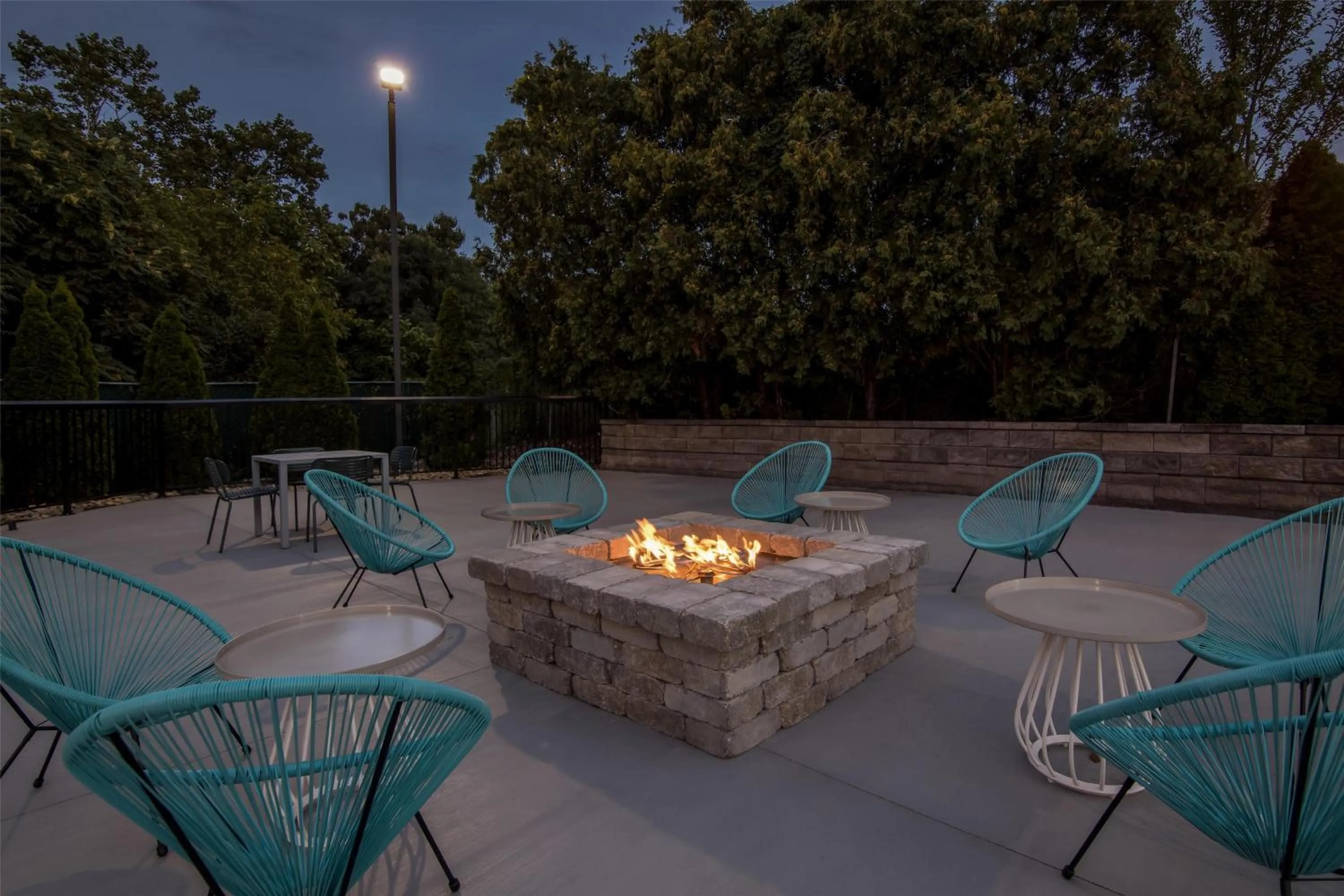 Patio in Spark by Hilton Roanoke Civic Center