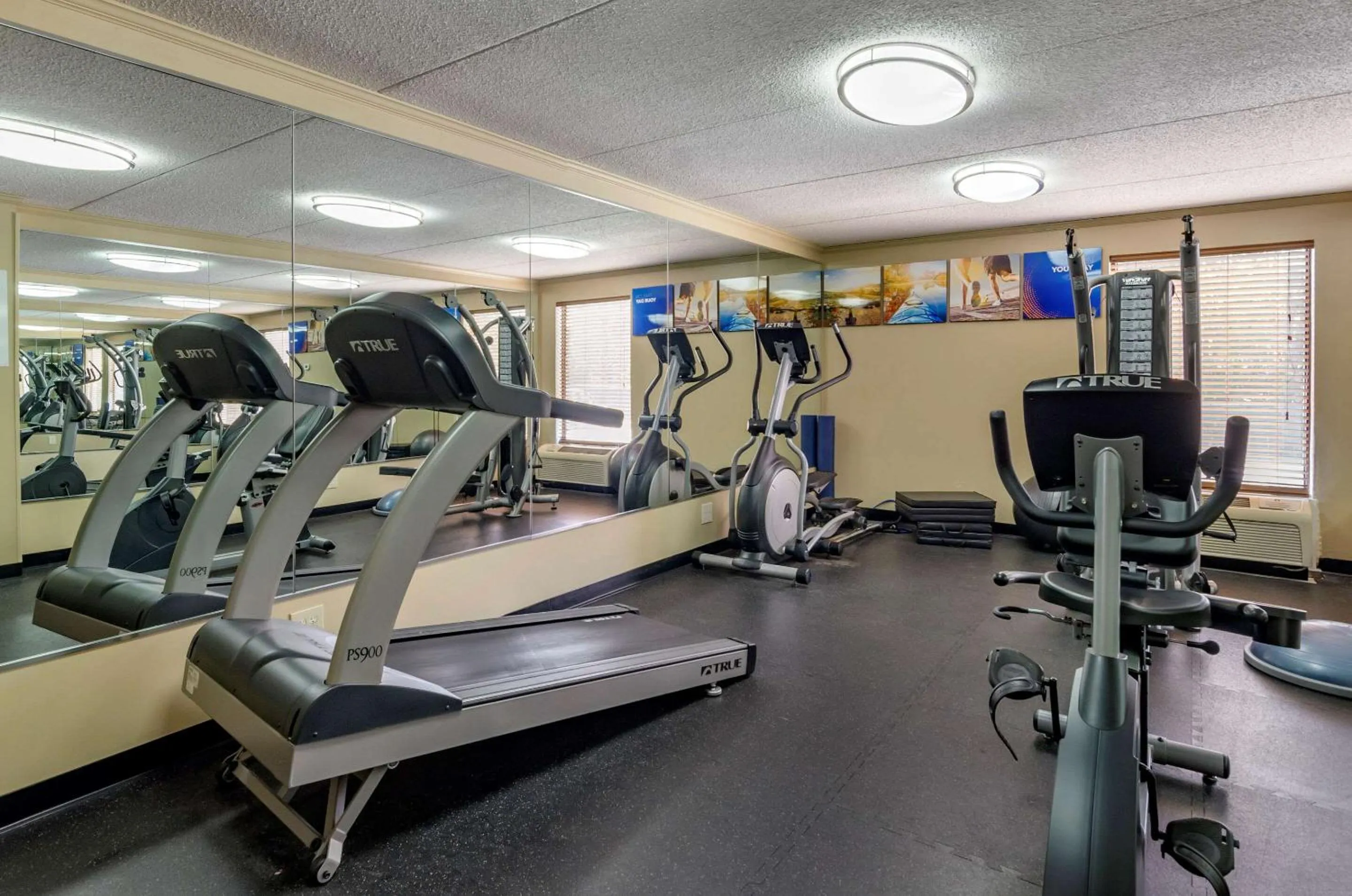 Fitness centre/facilities in Comfort Inn Roanoke Civic Center