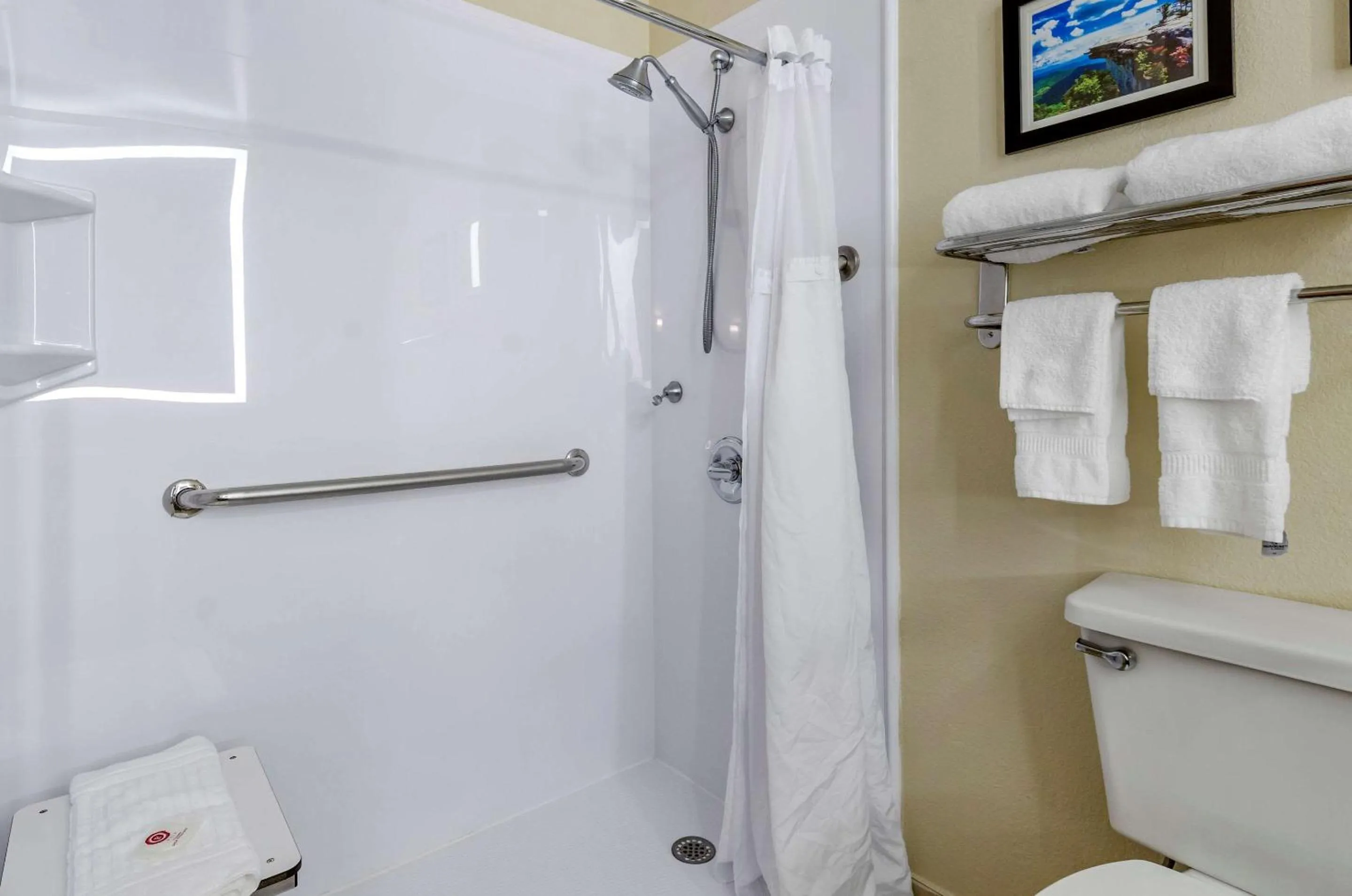 Bedroom in Comfort Inn Roanoke Civic Center