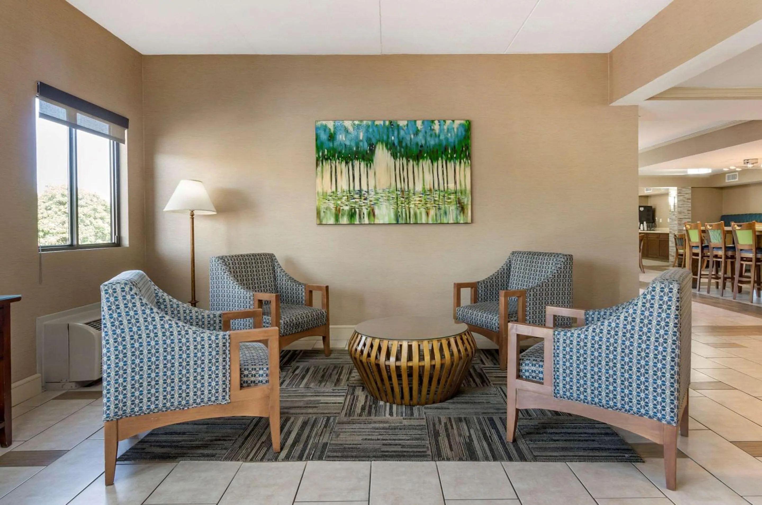 Lobby or reception in Comfort Inn Roanoke Civic Center