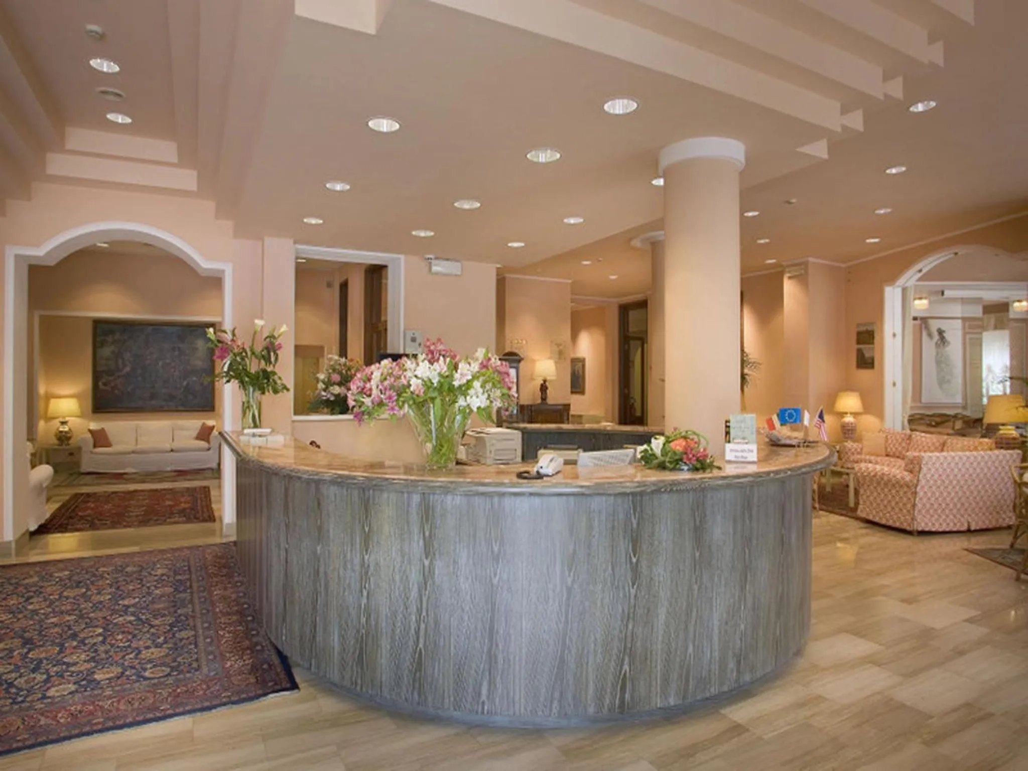 Lobby or reception in Hotel Settentrionale Esplanade