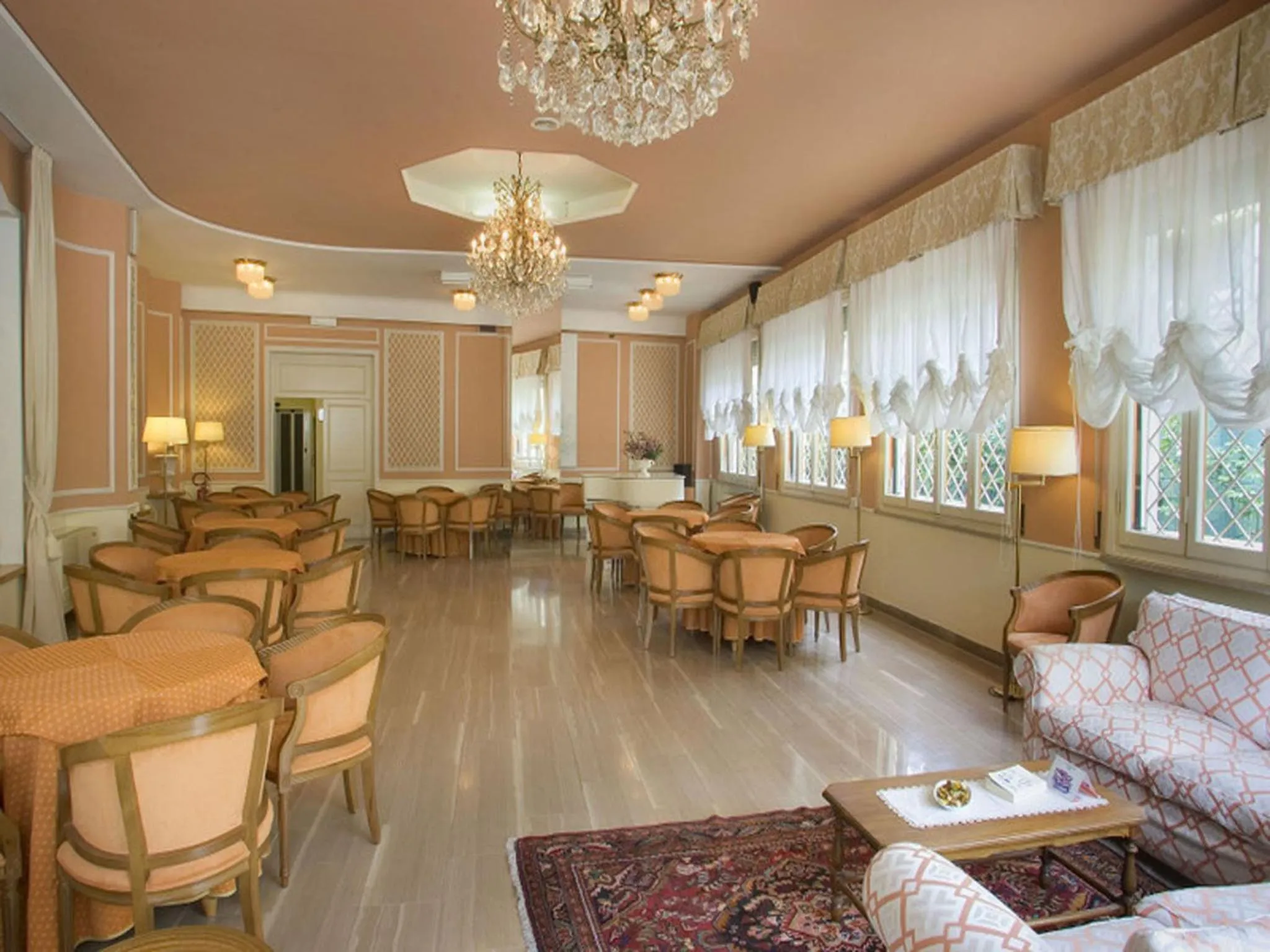 Lobby or reception in Hotel Settentrionale Esplanade