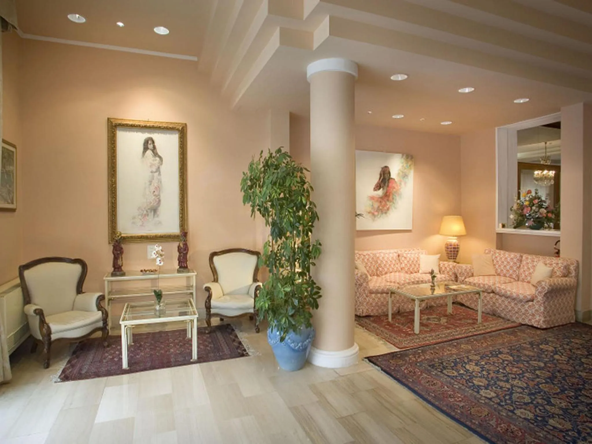 Lobby or reception in Hotel Settentrionale Esplanade