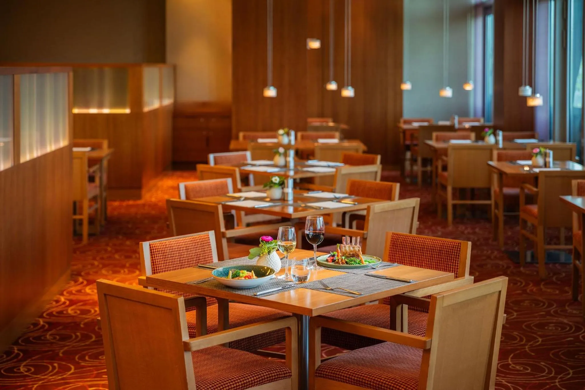 Restaurant/places to eat in Hilton Garden Inn Frankfurt Airport