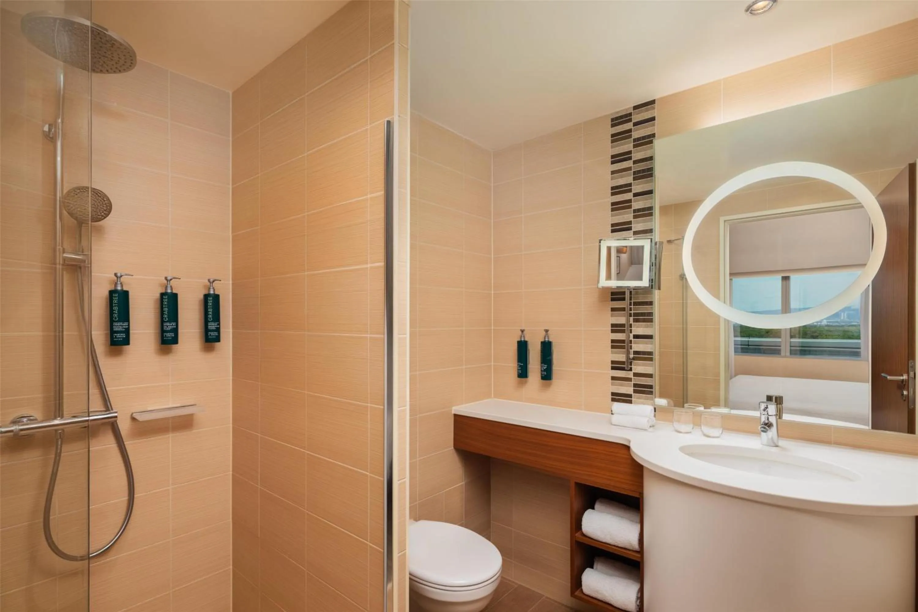 Bathroom in Hilton Garden Inn Frankfurt Airport