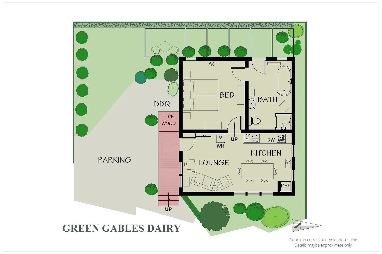 Floor plan in The Dairy